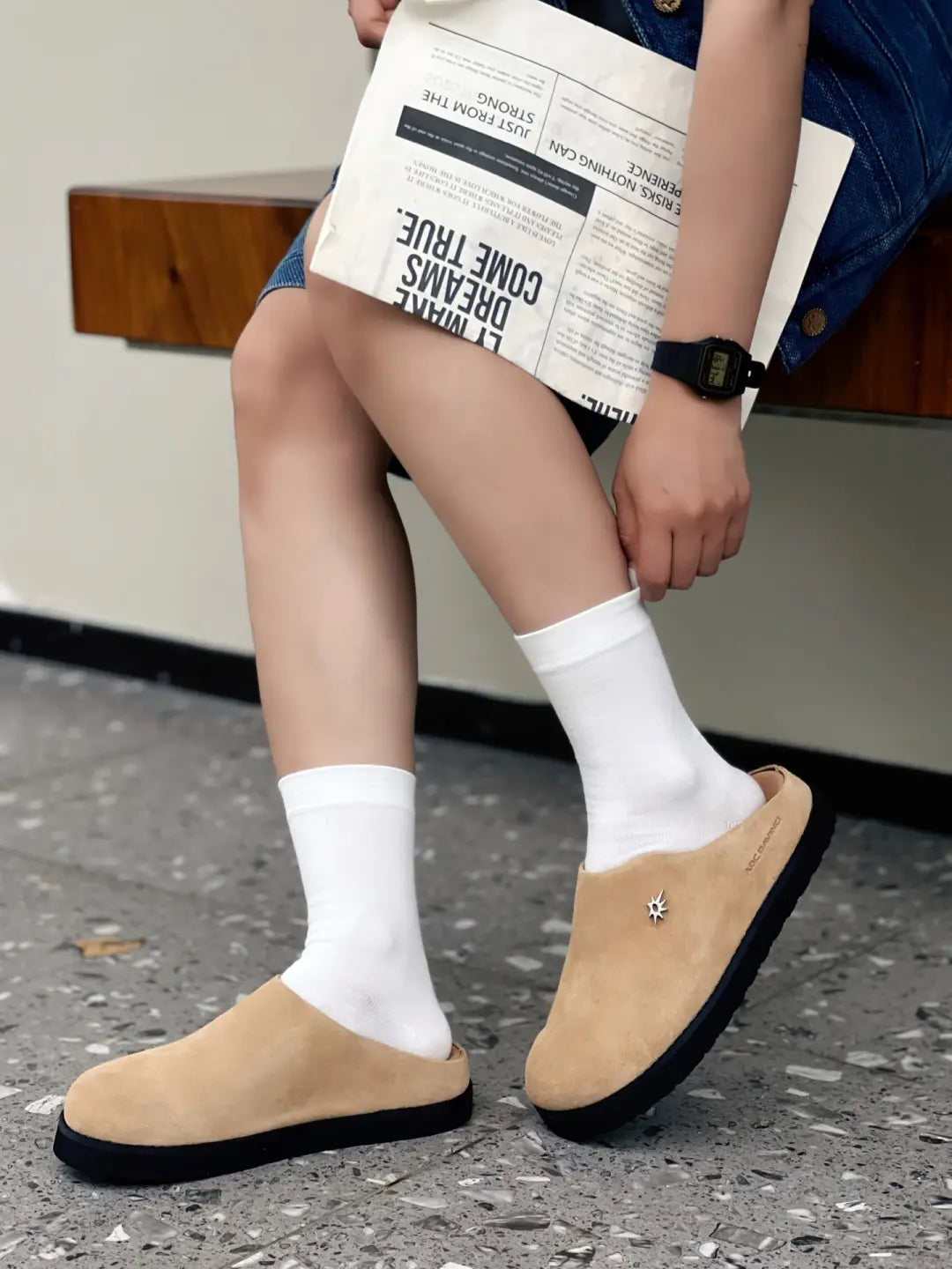 ADC丨Sun Series Suede Birkenstock Sandals - PSYLOS 1, ADC丨Sun Series Suede Birkenstock Sandals, Slippers, ADC, PSYLOS 1