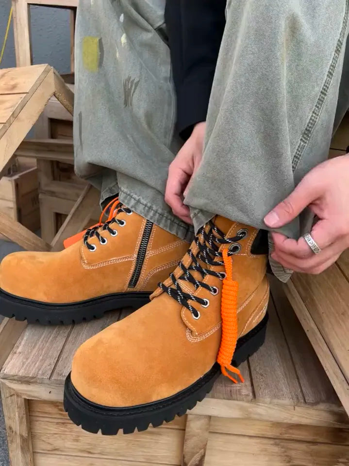 ADC丨Stardust Series Martin Boots-Yellow - PSYLOS 1, ADC丨Stardust Series Martin Boots-Yellow, Boots, ADC, PSYLOS 1