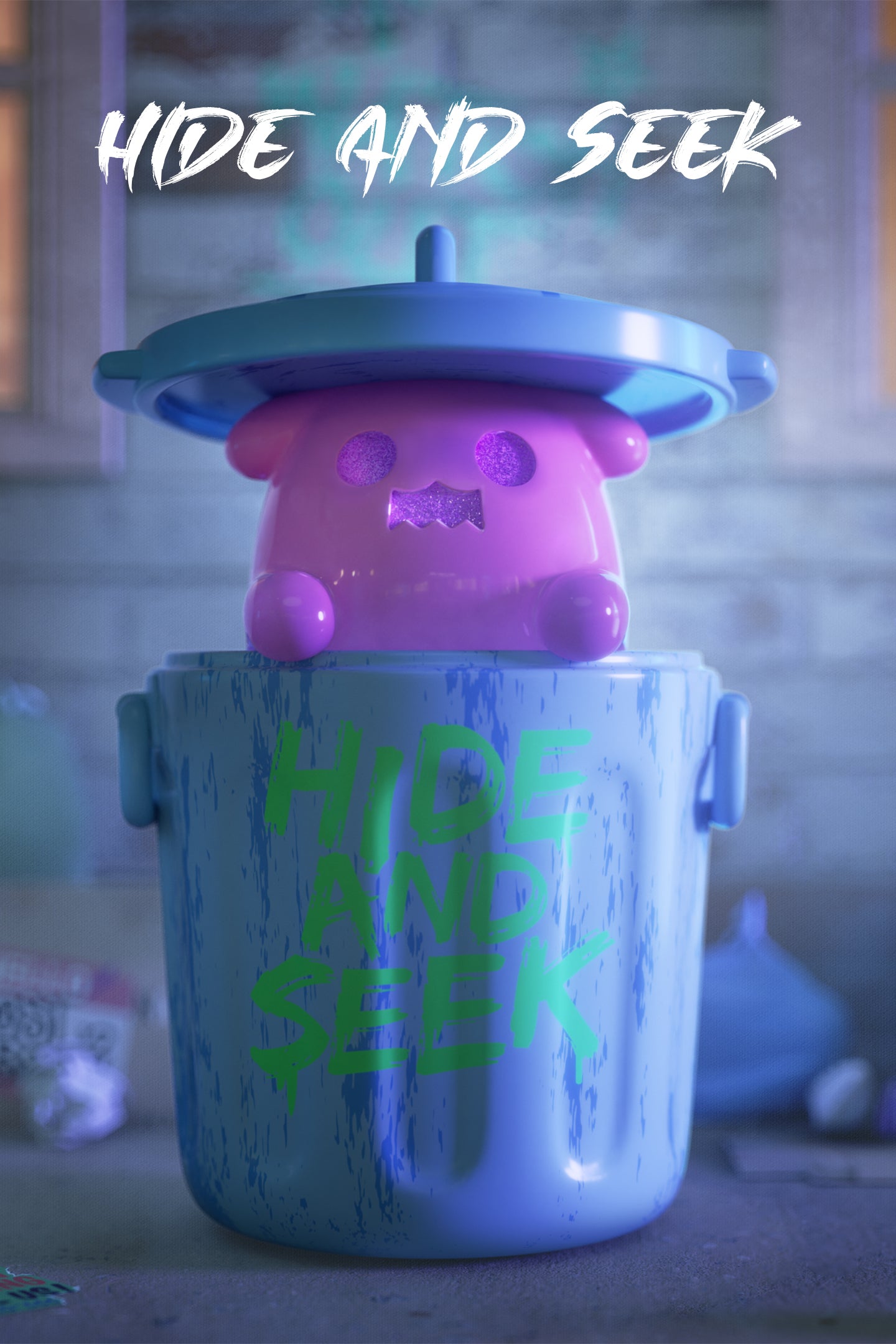 Finding Unicorn | ShinWoo Ghost Bear House Series Blind Box - PSYLOS 1, Finding Unicorn | ShinWoo Ghost Bear House Series Blind Box, Blind Box, Finding Unicorn, PSYLOS 1