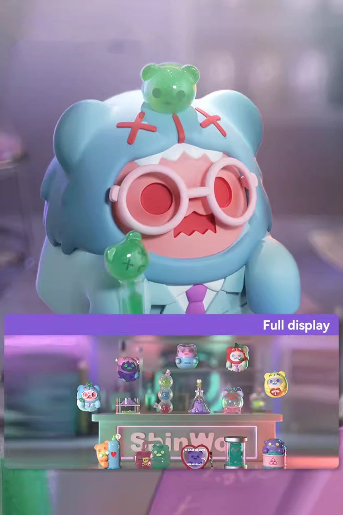 Finding Unicorn | ShinWoo Lovesick Lab Series Blind Box - PSYLOS 1, Finding Unicorn | ShinWoo Lovesick Lab Series Blind Box, Blind Box, Finding Unicorn, PSYLOS 1