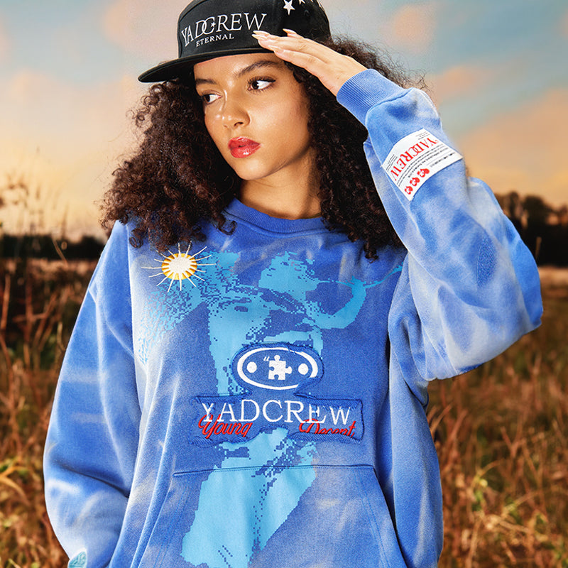 YADcrew | Angel Embroidered Hoodie - PSYLOS 1, YADcrew | Angel Embroidered Hoodie, Hoodie, YADcrew•JAPAN, PSYLOS 1