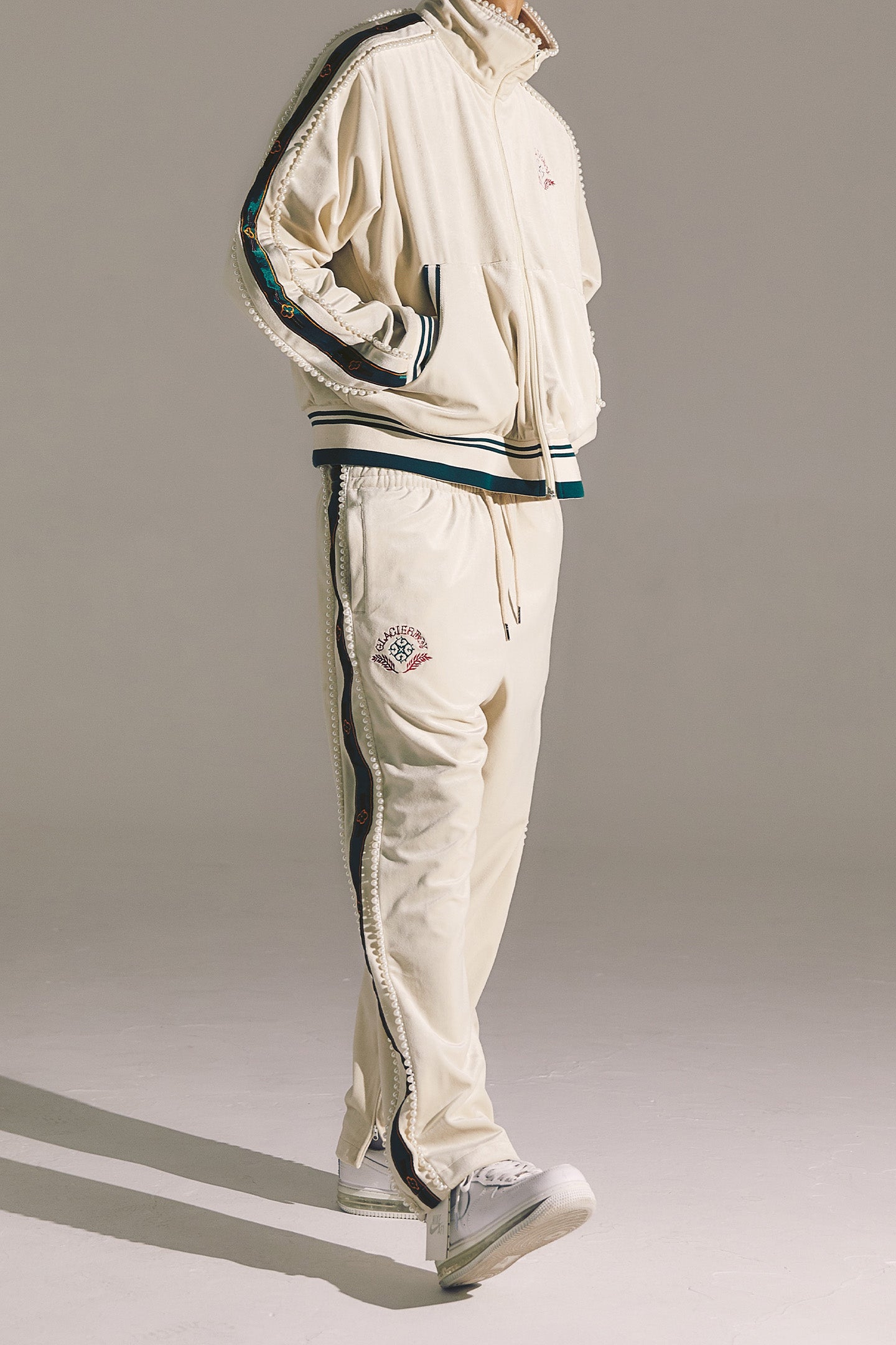 GLACIERBOY丨Pearl Velvet Pants - PSYLOS 1, GLACIERBOY丨Pearl Velvet Pants, Pants, GLACIERBOY•JAPAN, PSYLOS 1