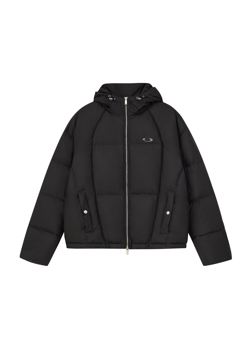 PCLP Deconstructed Hooded Down Jacket