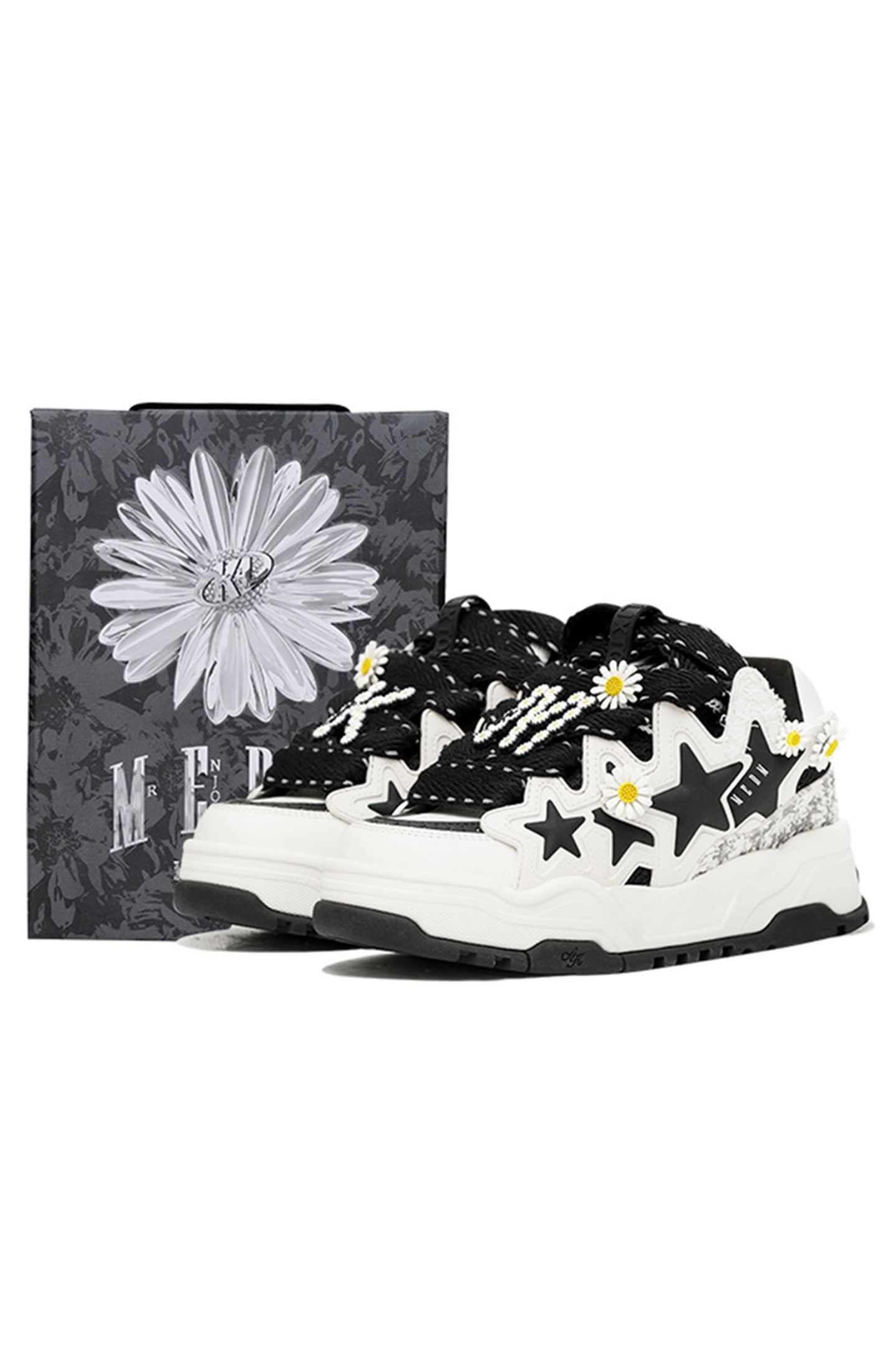 KAALIXTO丨Daisy Bread Shoes-Black - PSYLOS 1, KAALIXTO丨Daisy Bread Shoes-Black, Chunky Sneakers, Hype States Sale, PSYLOS 1