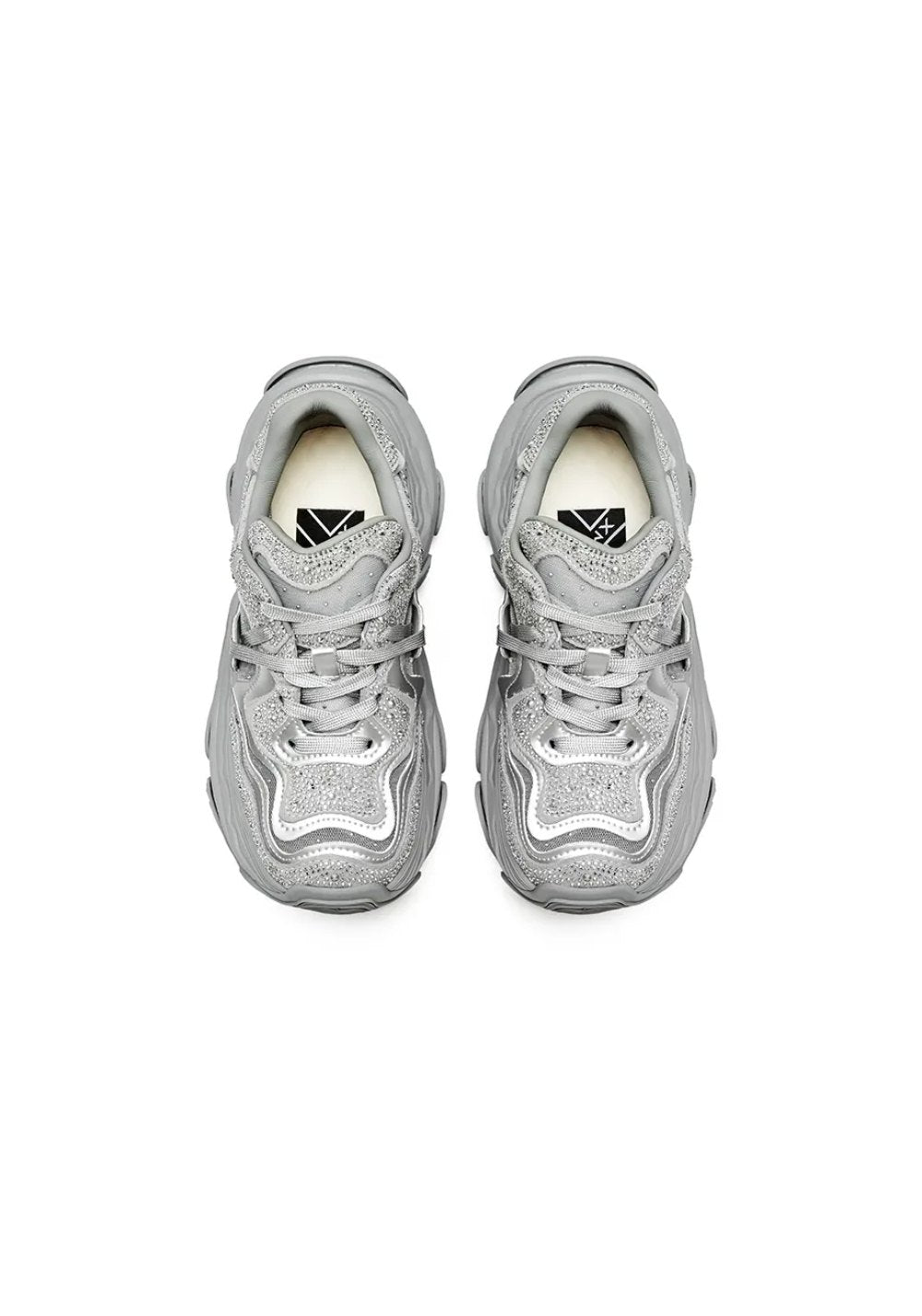 XMZY | Starlight Goddess Platforms-Gray - PSYLOS 1, XMZY | Starlight Goddess Platforms-Gray, Chunky Sneakers, XMZY•JAPAN, PSYLOS 1