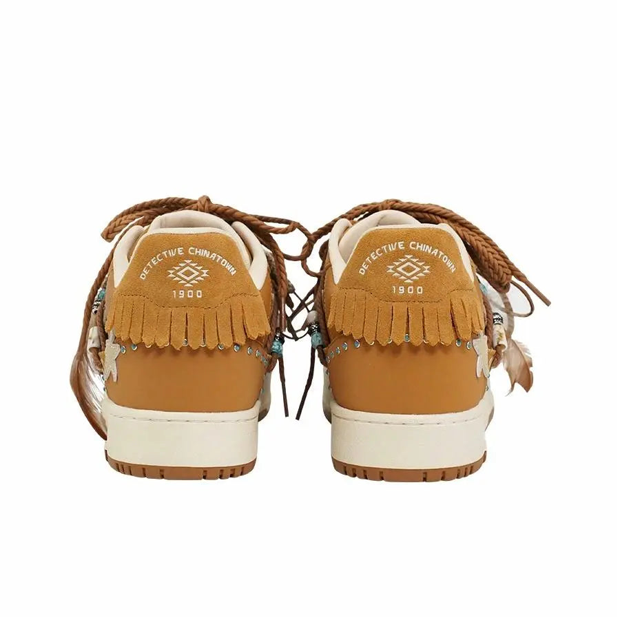 KAALIXTO丨Star Board Shoes-DETECTIVE CHINATOWN 1900 collaboration edition-Ginger - PSYLOS 1, KAALIXTO丨Star Board Shoes-DETECTIVE CHINATOWN 1900 collaboration edition-Ginger, Skate Shoes, KAALIXTO•JAPAN, PSYLOS 1
