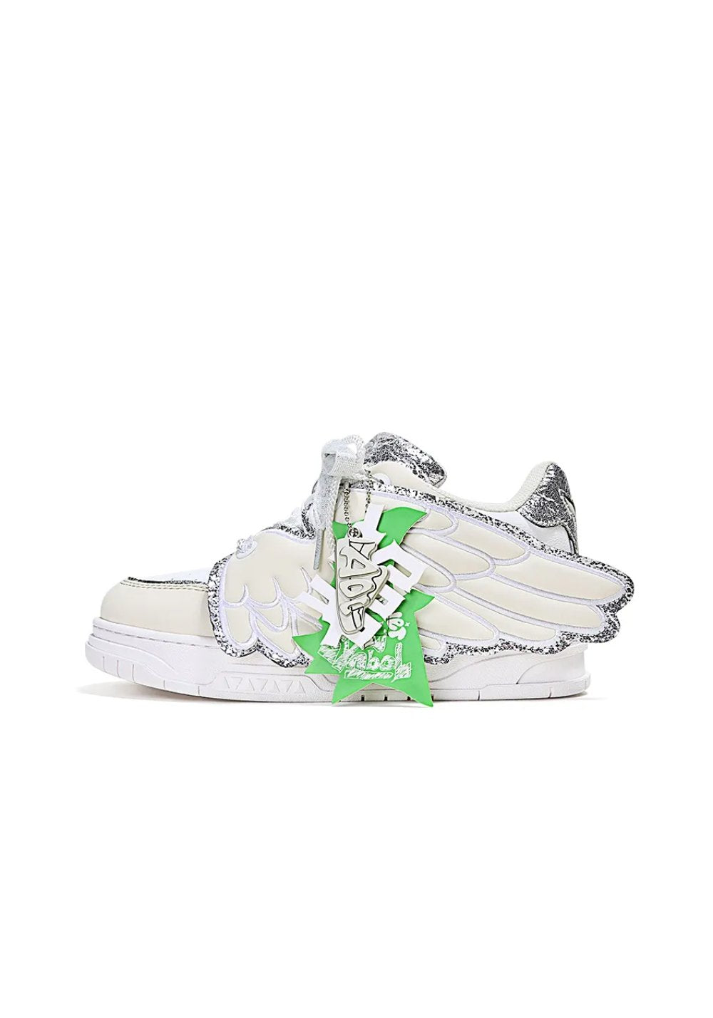 ADC丨Winged Feather Skate Shoes Platform Sole-Beige - PSYLOS 1, ADC丨Winged Feather Skate Shoes Platform Sole-Beige, Skate Shoes, ADC, PSYLOS 1