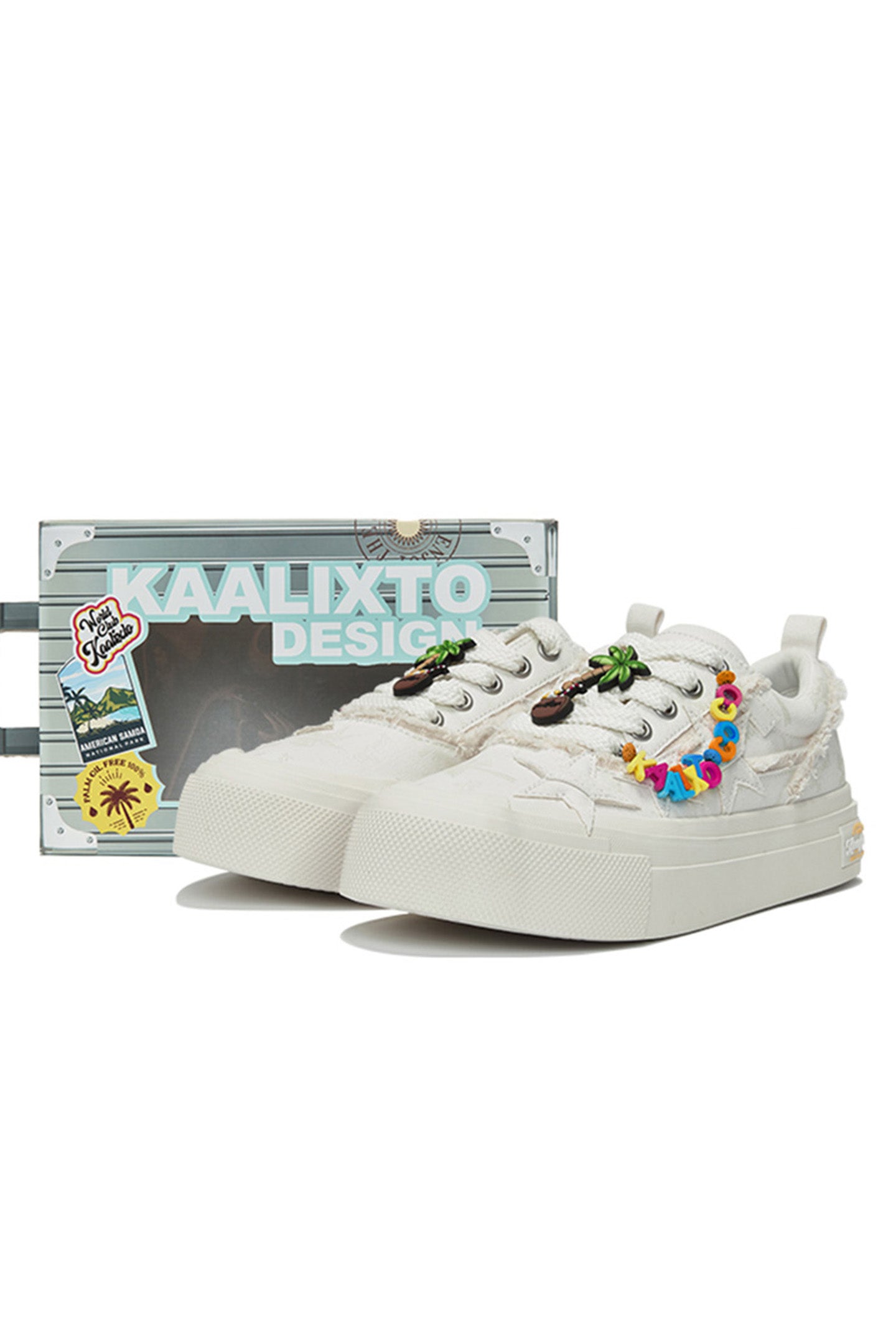 KAALIXTO丨Star Canvas Shoes-Coconut Palm Variability - PSYLOS 1, KAALIXTO丨Star Canvas Shoes-Coconut Palm Variability, Skate Shoes, Hype States Sale, PSYLOS 1