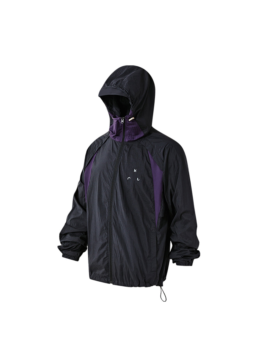 KREATE | Sun Block Asymmetrical Hooded Wind Breaker - PSYLOS 1, KREATE | Sun Block Asymmetrical Hooded Wind Breaker, Tops, KREATE, PSYLOS 1