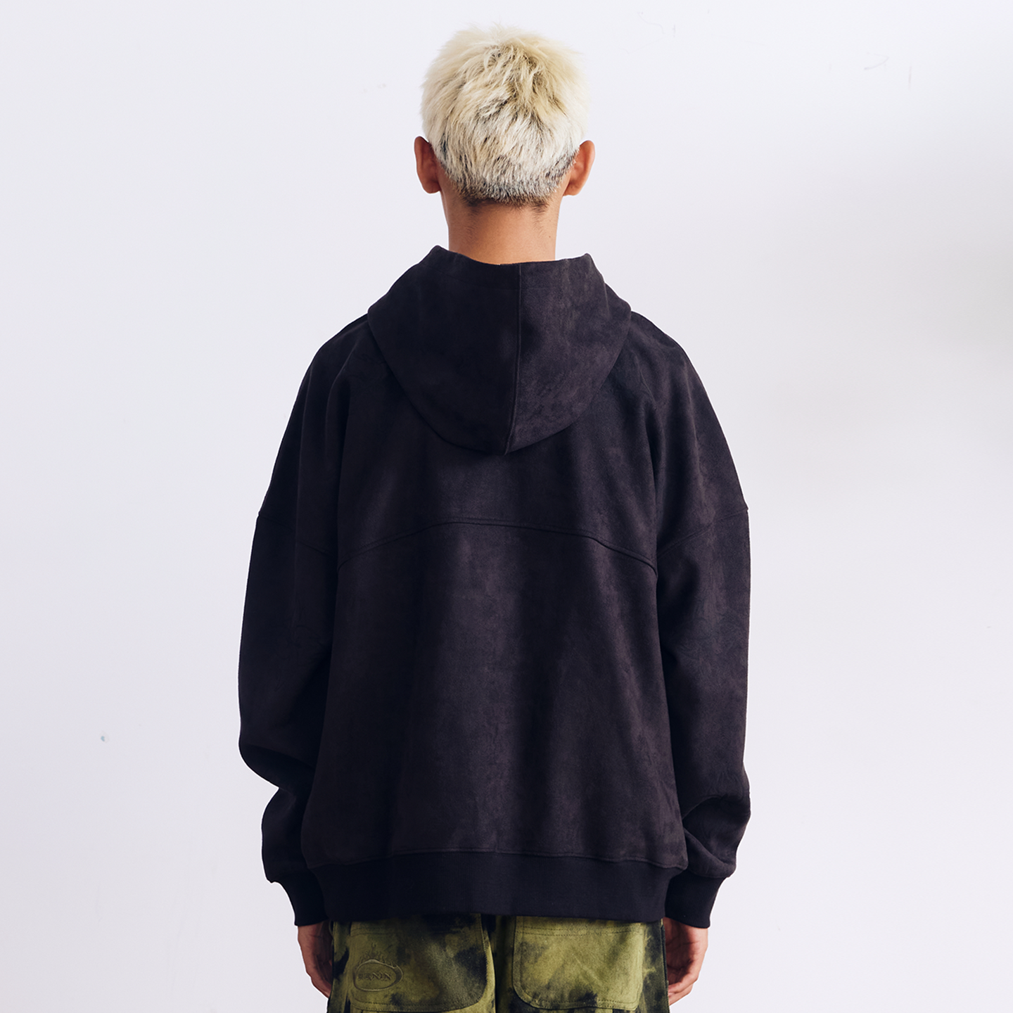 BURNIN Flame Dart Suede Hooded Sweatshirt - PSYLOS 1, BURNIN Flame Dart Suede Hooded Sweatshirt, Hoodie, Burnin, PSYLOS 1