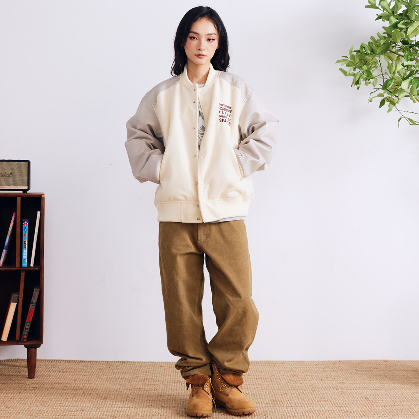 BURNIN Street Style Casual Baseball Jacket - PSYLOS 1, BURNIN Street Style Casual Baseball Jacket, Jacket, Burnin, PSYLOS 1