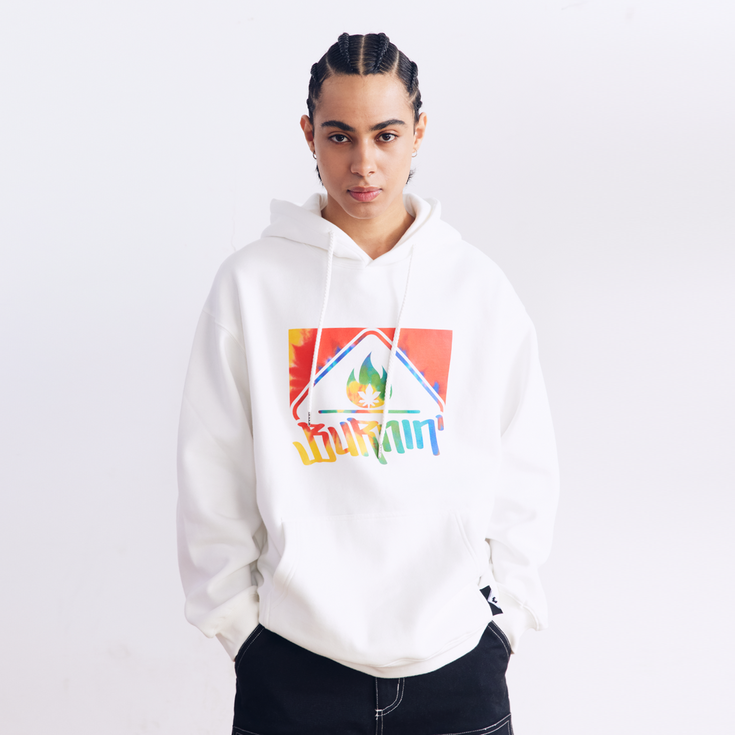 BURNIN* Square LOGO New Style Hoodie - PSYLOS 1, BURNIN* Square LOGO New Style Hoodie, Hoodie, Burnin, PSYLOS 1