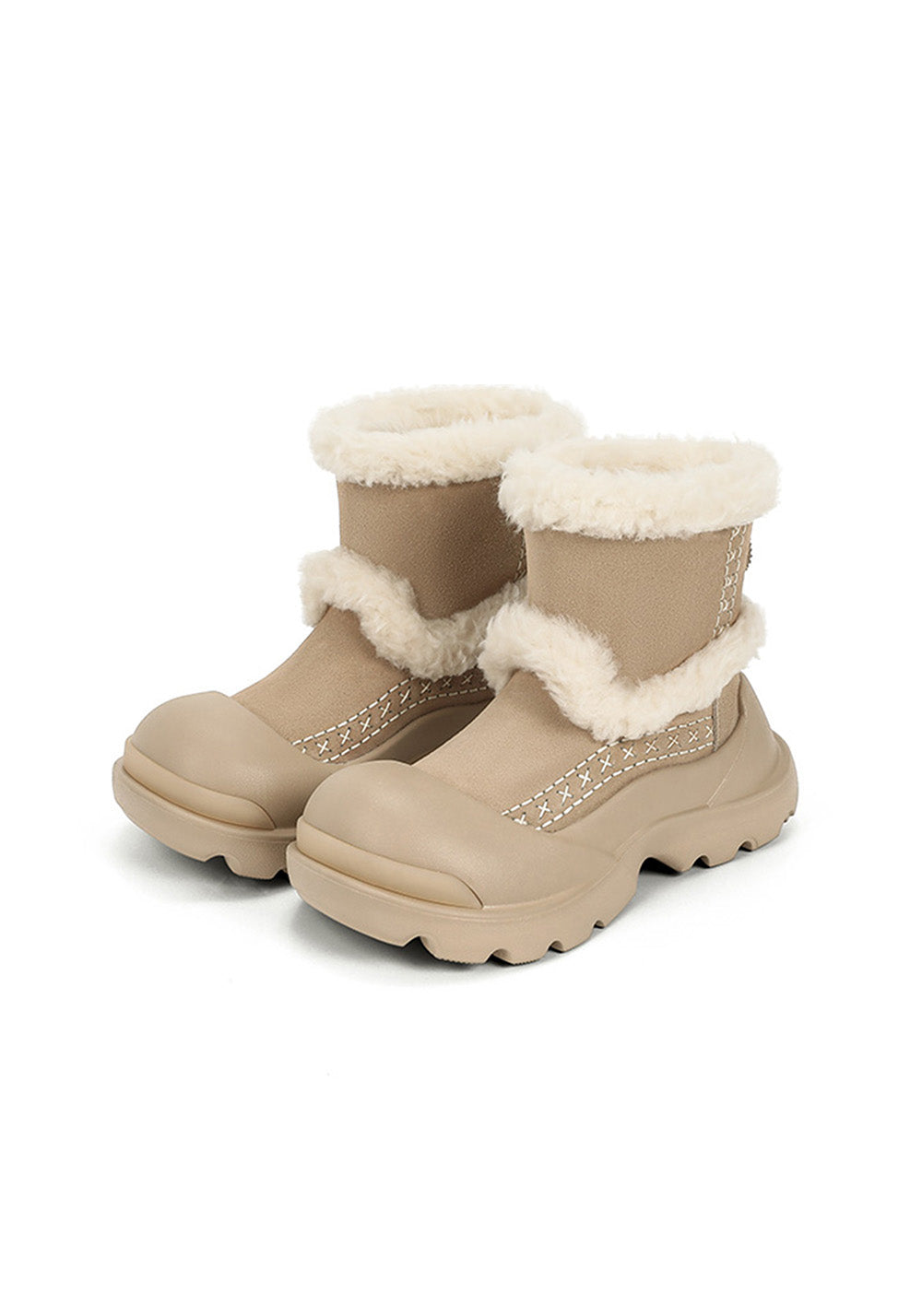 OUDER丨FoldPlush High Waterproof Snow Boots-Brown - PSYLOS 1, OUDER丨FoldPlush High Waterproof Snow Boots-Brown, Boots, OUDER, PSYLOS 1