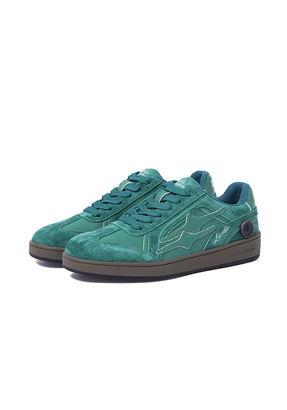 KILLWINNER丨Retro Training Sneaker-Emerald Green - PSYLOS 1, KILLWINNER丨Retro Training Sneaker-Emerald Green, Retro Trainers, KILLWINNER•JAPAN, PSYLOS 1