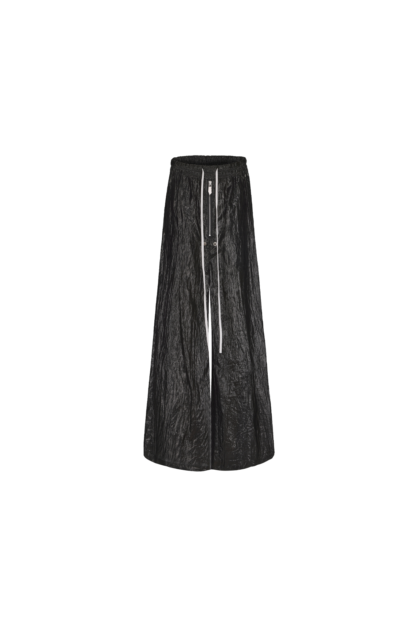 Disark Textured Pleated Wide-leg Pants