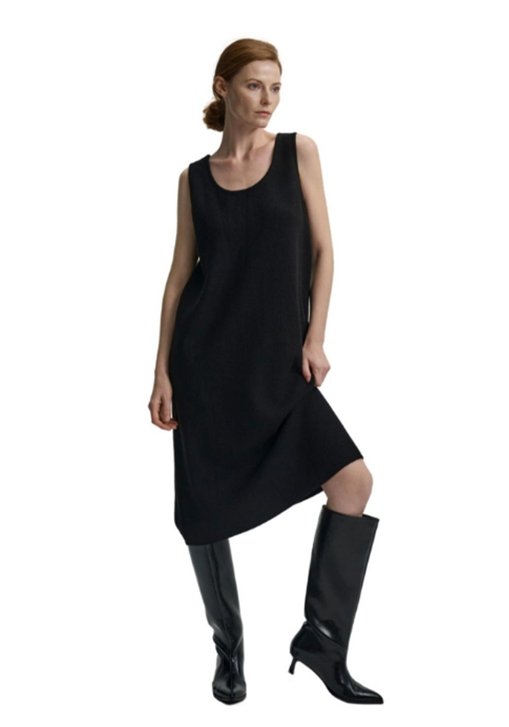 Machine Washable Minimalist Knit Dress