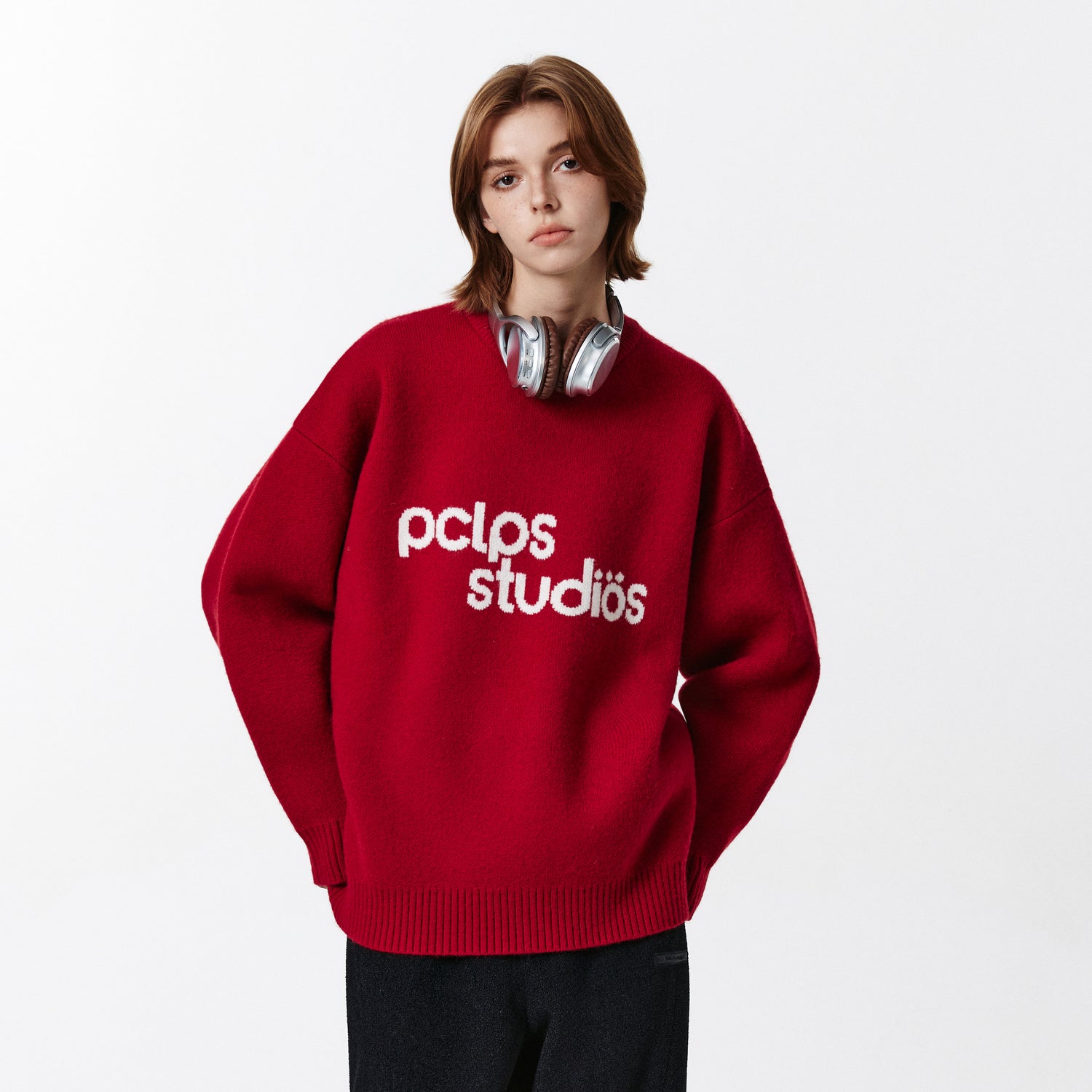 PCLP Jacquard Logo Sweater