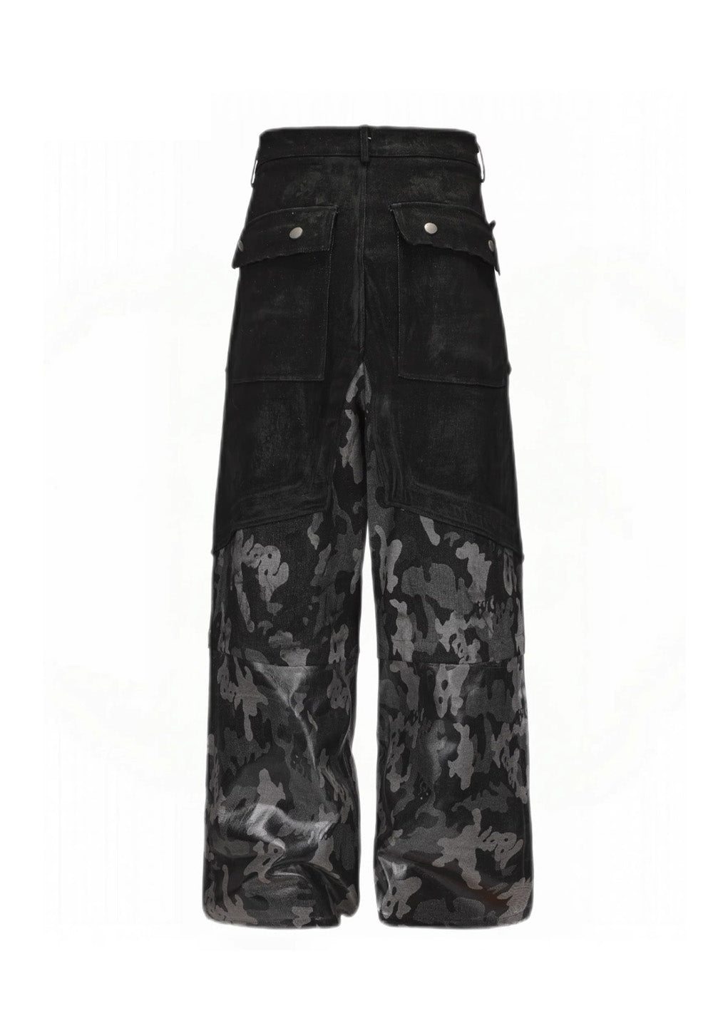 Disark│Camo Wide-Leg Pants (Avant-Garde Cut) - PSYLOS 1, Disark│Camo Wide-Leg Pants (Avant-Garde Cut), Pants, Disark, PSYLOS 1
