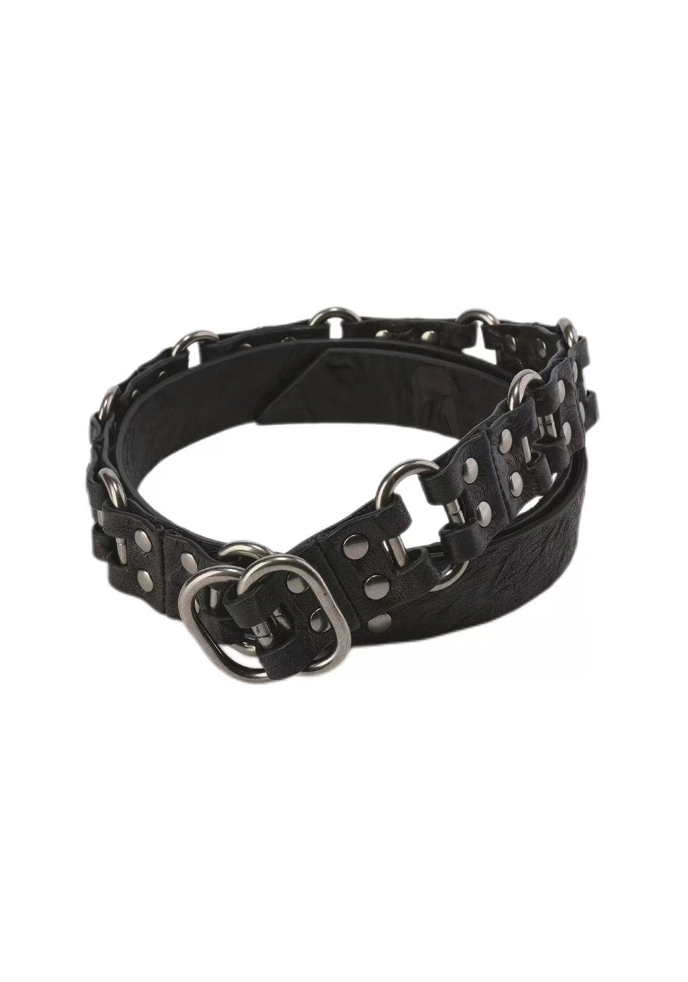 Disark│Crinkled Textured Sheepskin Belt - PSYLOS 1, Disark│Crinkled Textured Sheepskin Belt, Belt, Disark, PSYLOS 1