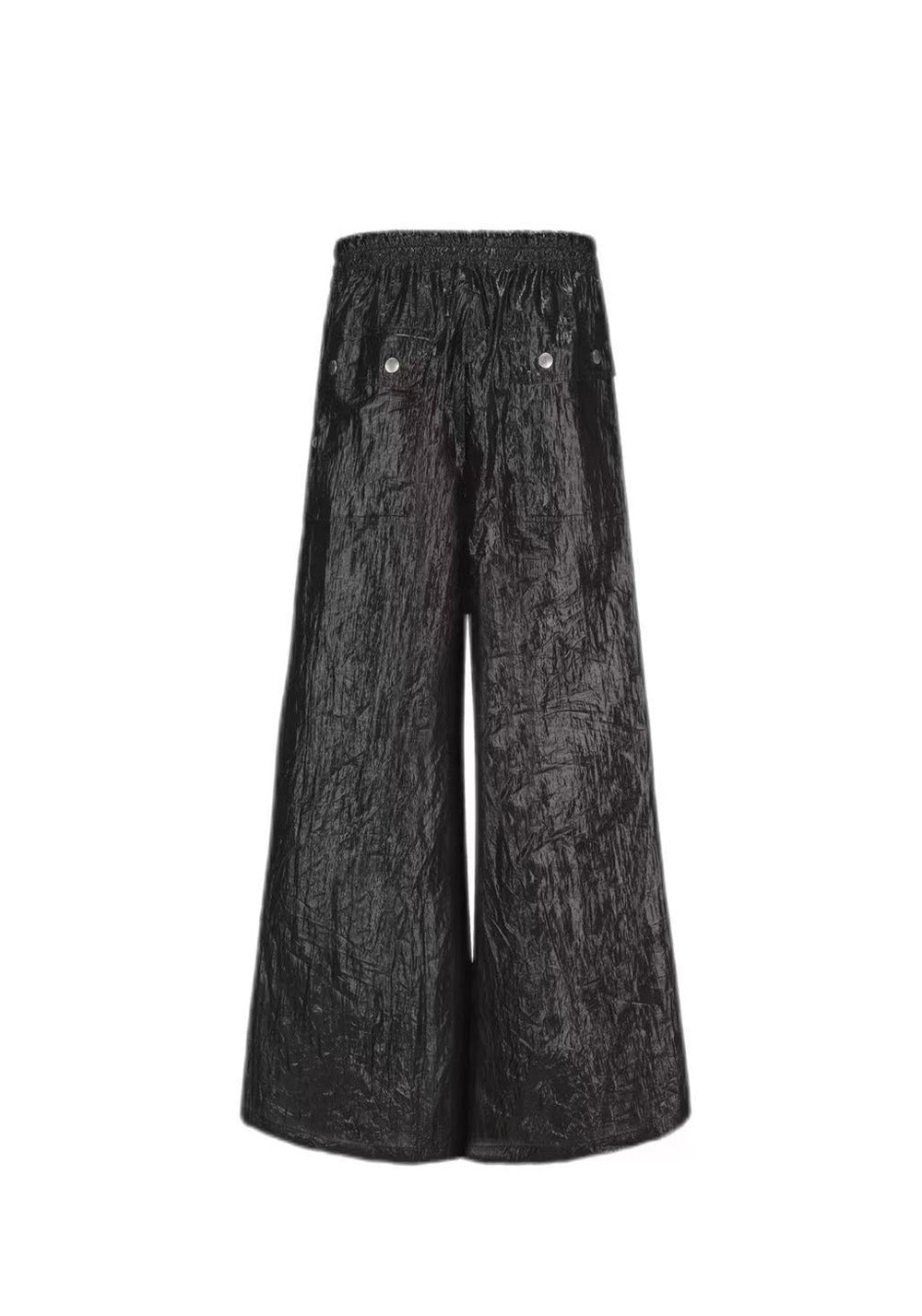 Disark│Crinkled Textured Wide-Leg Pants - PSYLOS 1, Disark│Crinkled Textured Wide-Leg Pants, Pants, Disark, PSYLOS 1