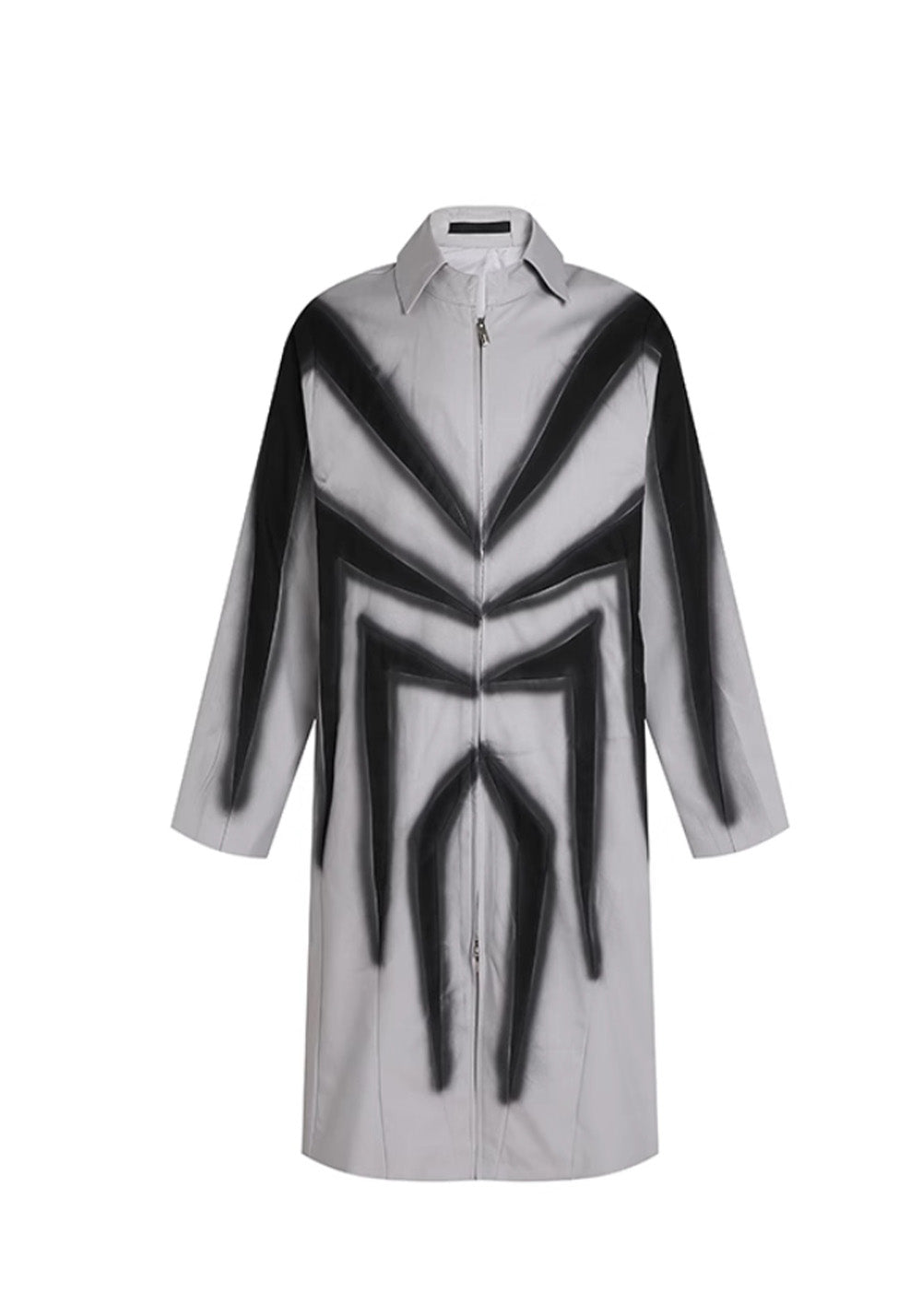 DND4DES丨Spider Print Trench Coat - PSYLOS 1, DND4DES丨Spider Print Trench Coat, Coat, DND4DES•JAPAN, PSYLOS 1