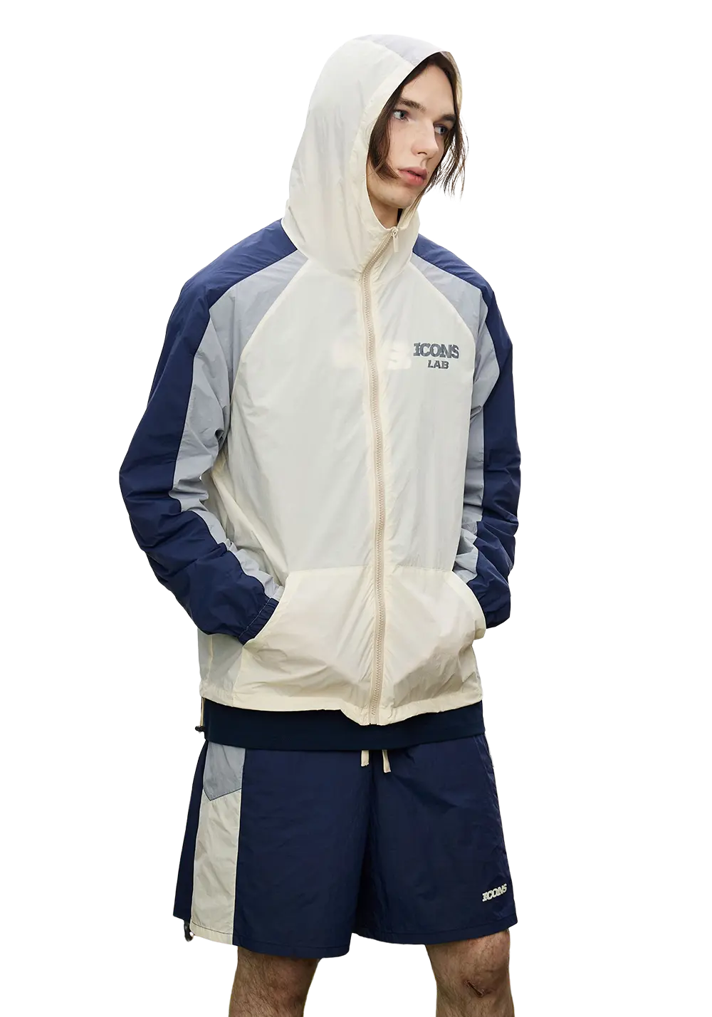 Anti-Uv Contrast Color Charge Sun Protection Jacket - PSYLOS 1, Anti-Uv Contrast Color Charge Sun Protection Jacket, Jacket, iconslab, PSYLOS 1