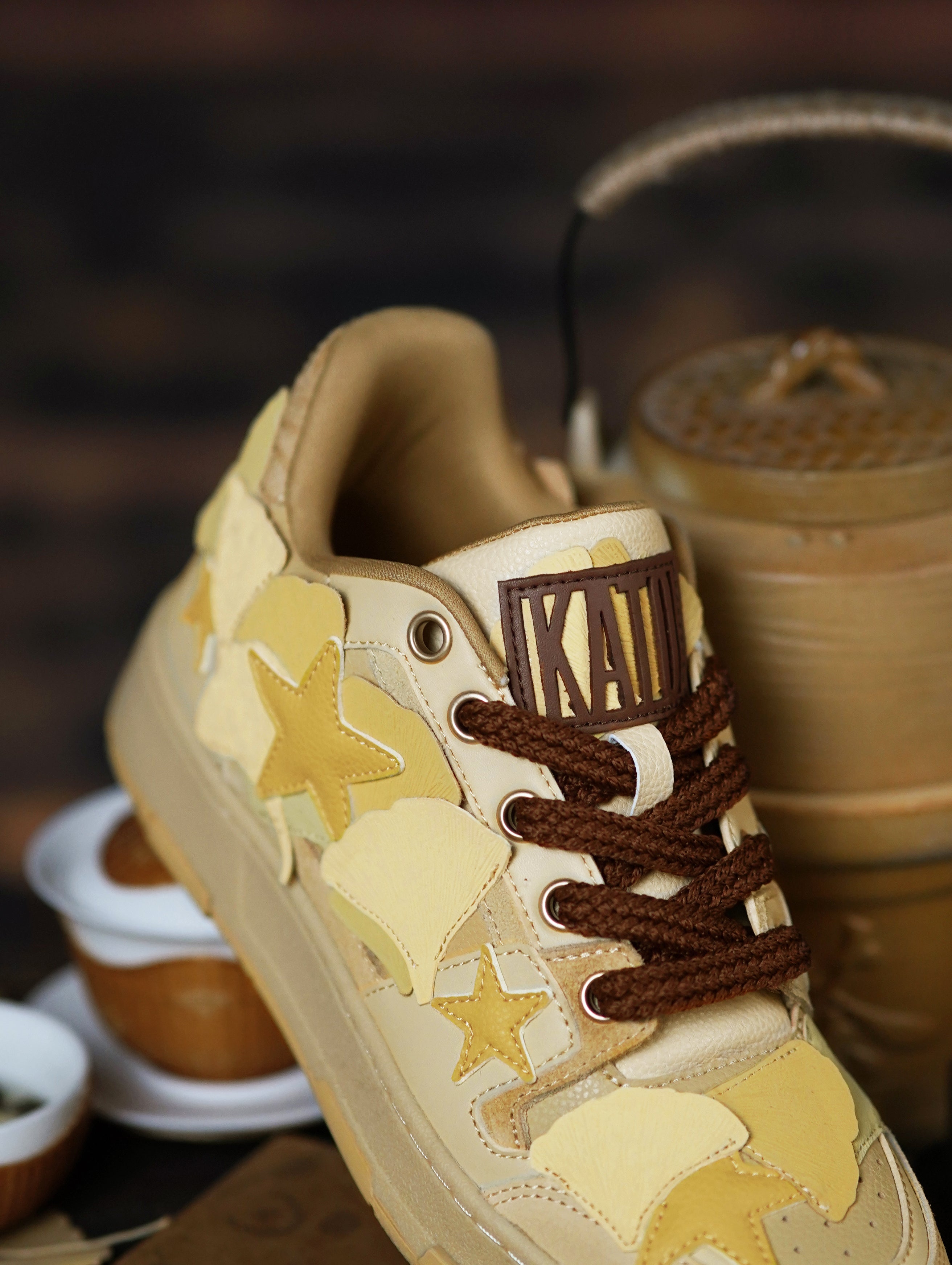 KAALIXTO丨Star Sneakers-Kaalixto Ginkgo Leaf Limited Edition - PSYLOS 1, KAALIXTO丨Star Sneakers-Kaalixto Ginkgo Leaf Limited Edition, Chunky Sneakers, KAALIXTO•JAPAN, PSYLOS 1