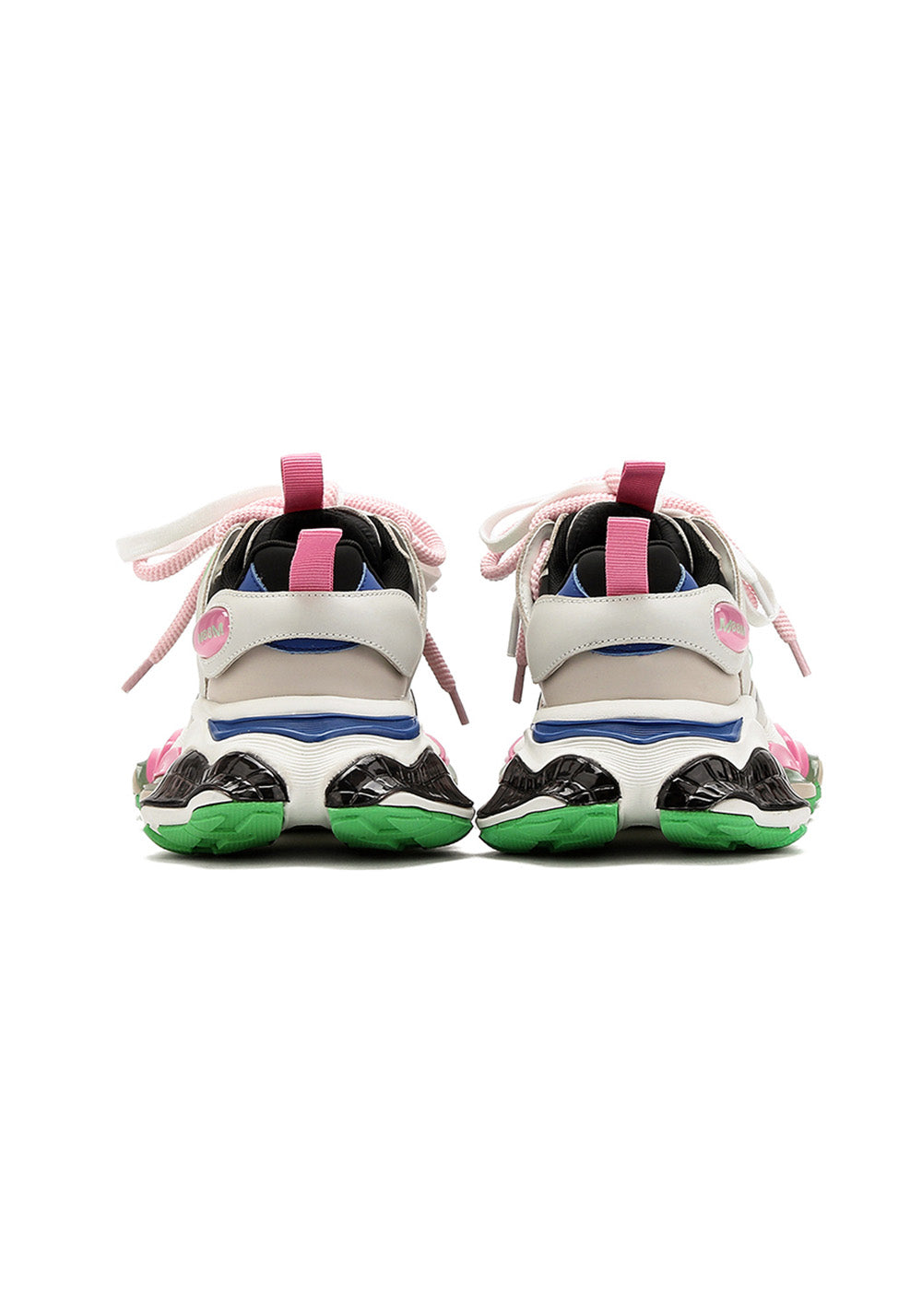 M88M丨Haoyue Streetwear Sneakers - Black-Green Contrast - PSYLOS 1, M88M丨Haoyue Streetwear Sneakers - Black-Green Contrast, Chunky Sneakers, M88M, PSYLOS 1