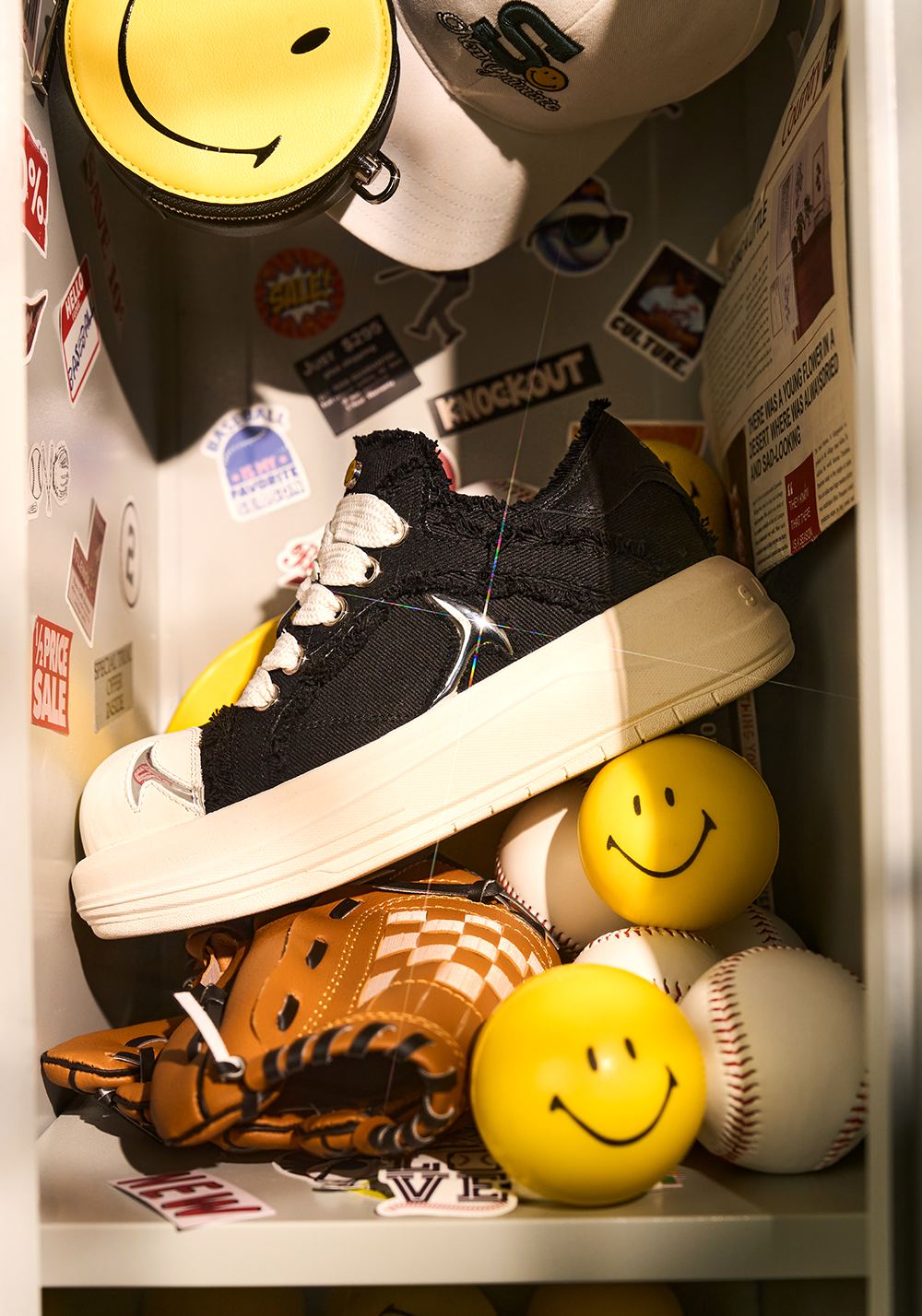 SMILEY丨Beluga Series-Black - PSYLOS 1, SMILEY丨Beluga Series-Black, Chunky Sneakers, SMILEY•JAPAN, PSYLOS 1