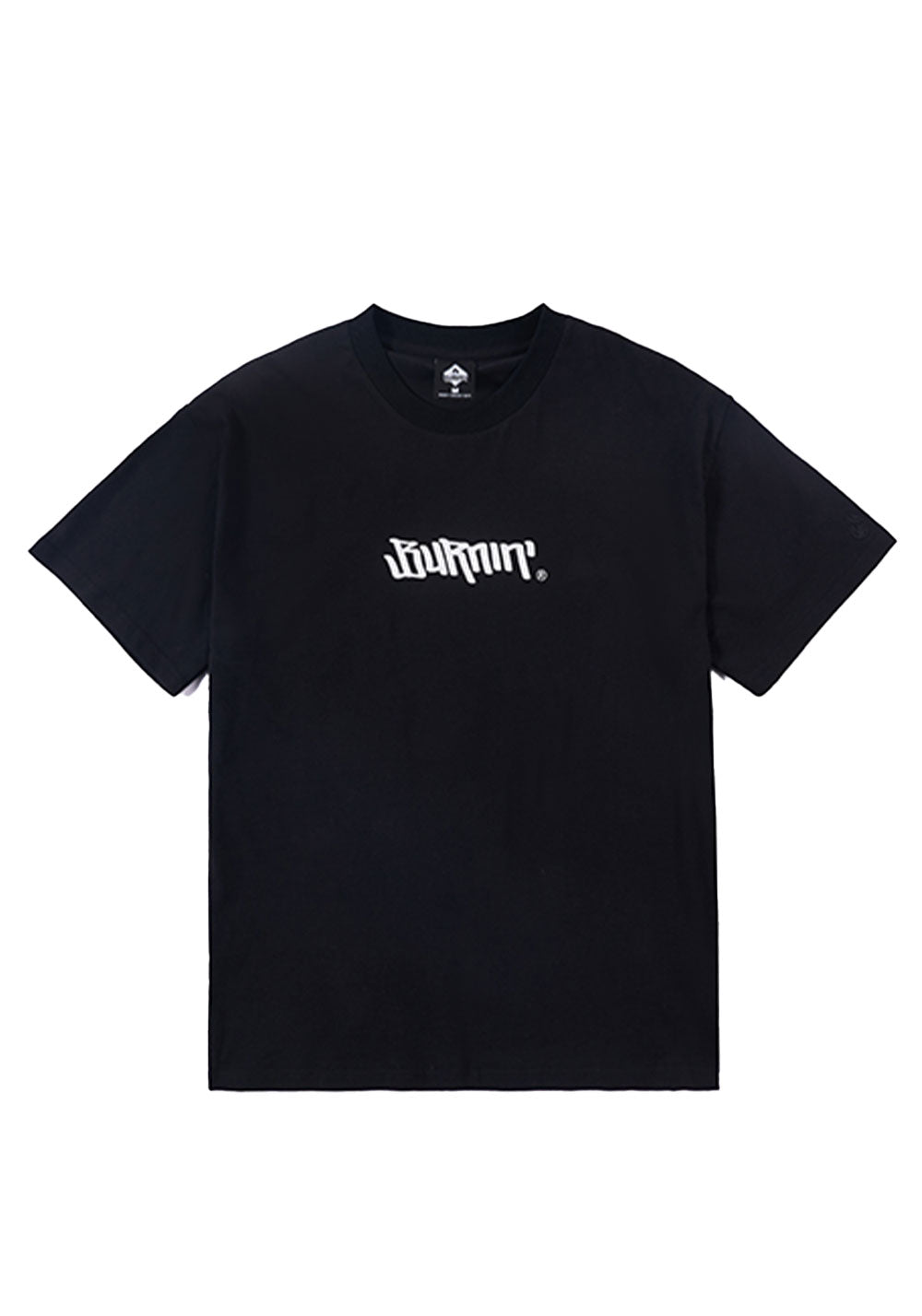 BURNIN HORIZONTAL LOGO CHEST SHORT SLEEVE T-SHIRT - PSYLOS 1, BURNIN HORIZONTAL LOGO CHEST SHORT SLEEVE T-SHIRT, T-Shirt, Burnin, PSYLOS 1