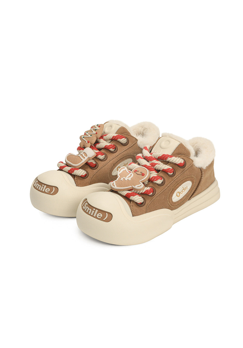 OUDER丨Smile CocoaElf Canvas Shoes-Brown - PSYLOS 1, OUDER丨Smile CocoaElf Canvas Shoes-Brown, Canvas Sneakers, OUDER, PSYLOS 1