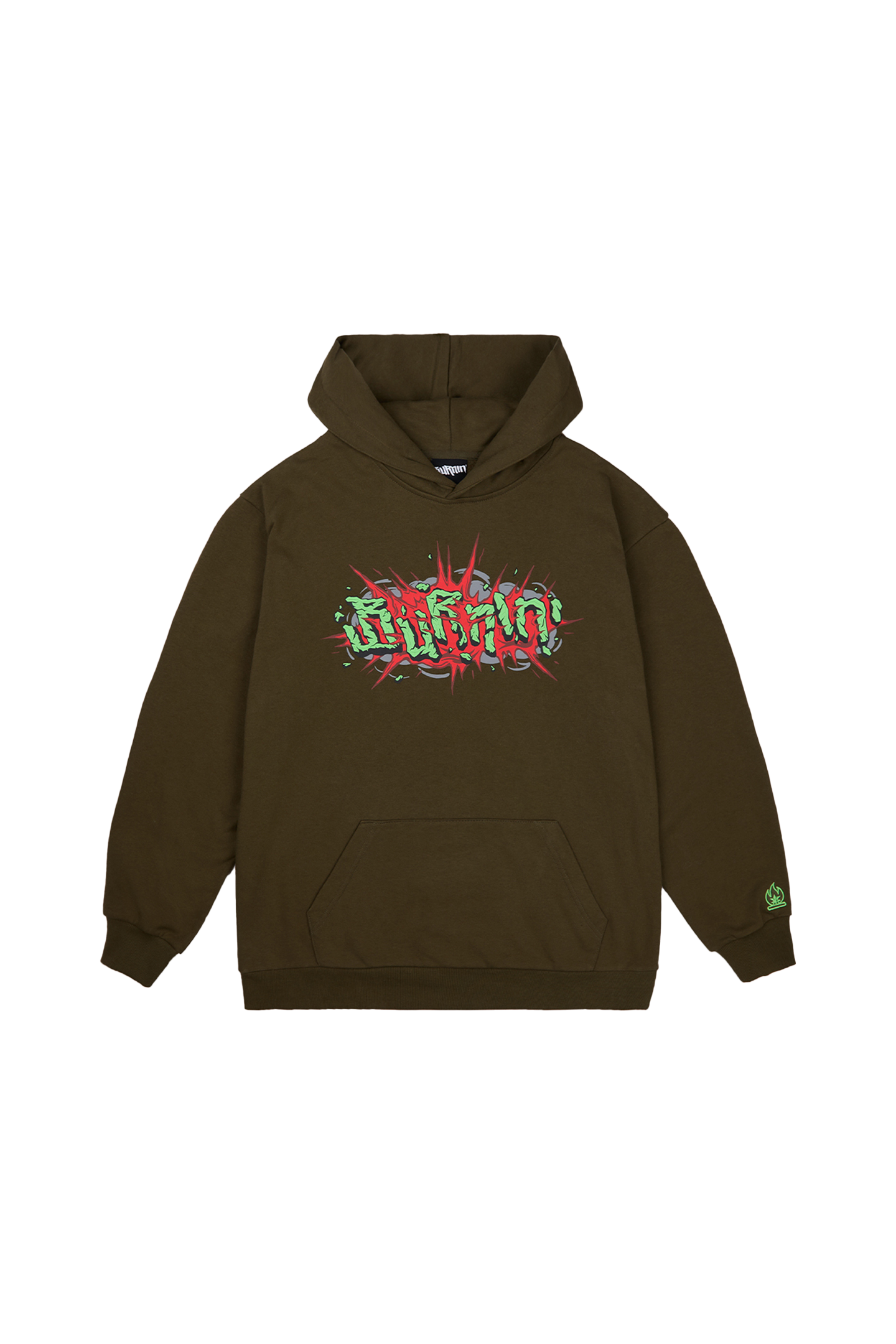 BURNIN*3D Printed Explosive Stone Hoodie - PSYLOS 1, BURNIN*3D Printed Explosive Stone Hoodie, Hoodie, Burnin, PSYLOS 1