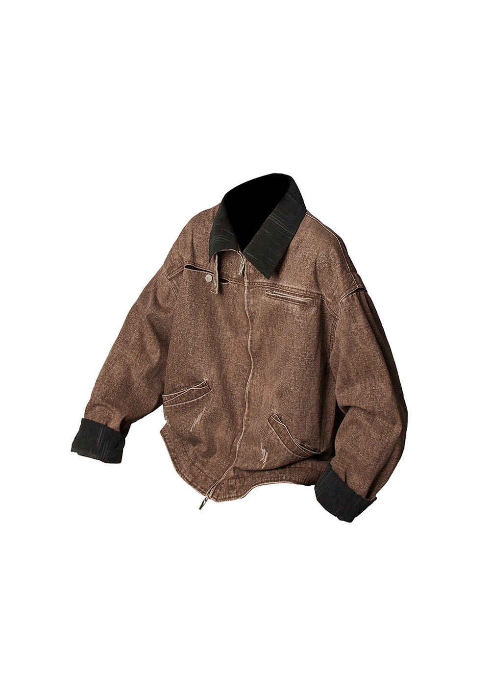 RELABEL丨Distressed Washed Multi-Pocket Jacket - PSYLOS 1, RELABEL丨Distressed Washed Multi-Pocket Jacket, Jacket, RELABEL, PSYLOS 1