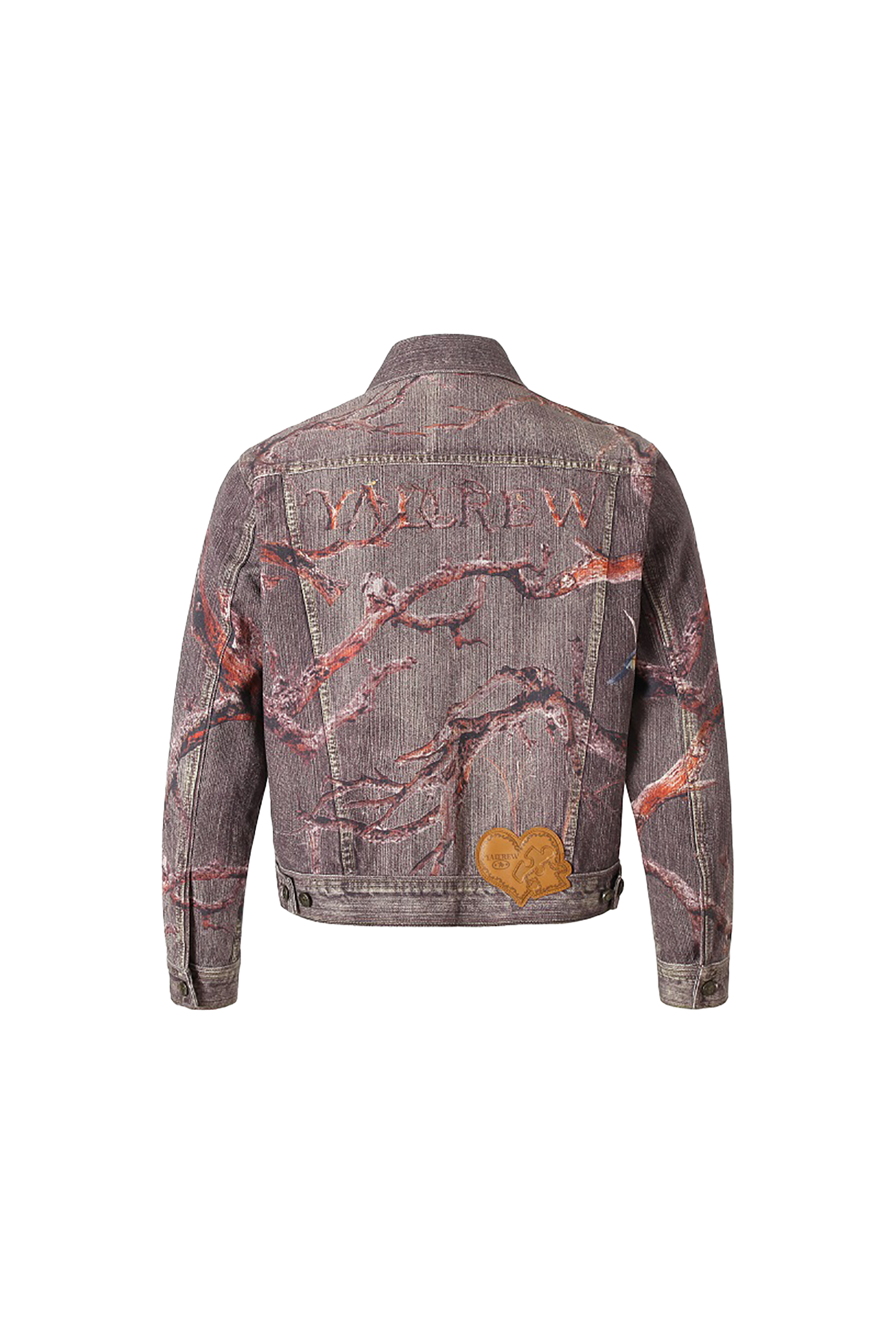 YADcrew | Autumn Forest Denim Jacket - PSYLOS 1, YADcrew | Autumn Forest Denim Jacket, Jacket, YADcrew•JAPAN, PSYLOS 1
