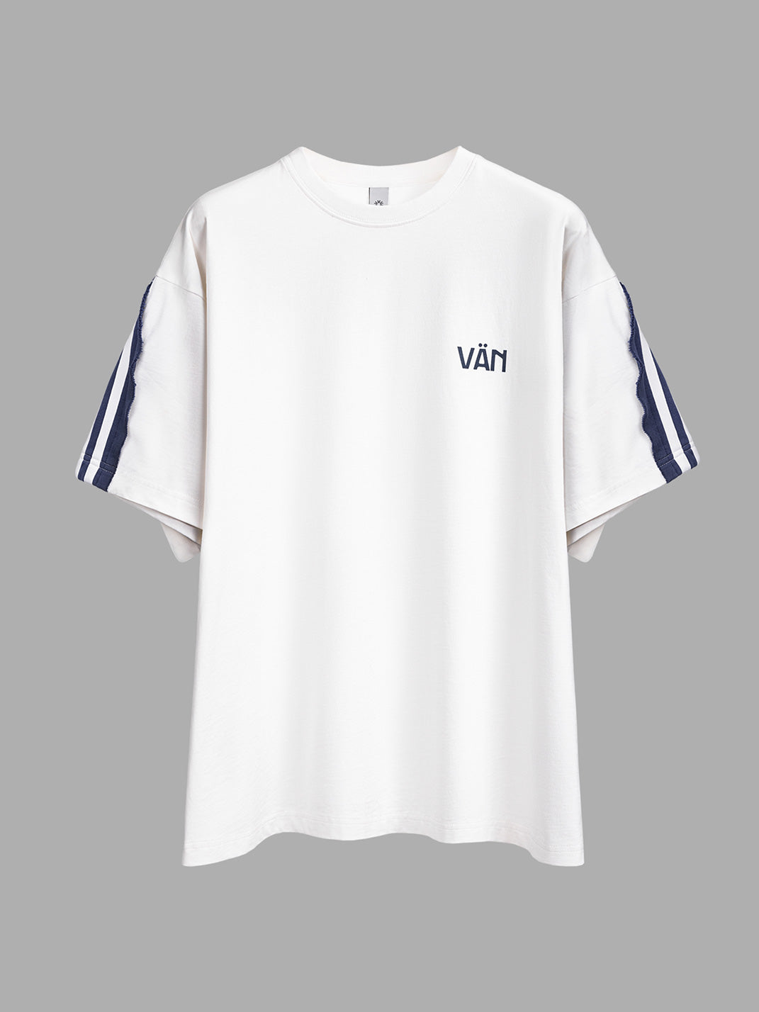 Vanguardia | “VAN" Sports Stripe Cotton T-Shirt - PSYLOS 1, Vanguardia | “VAN" Sports Stripe Cotton T-Shirt, Men's Wear, Vanguardia•JAPAN, PSYLOS 1