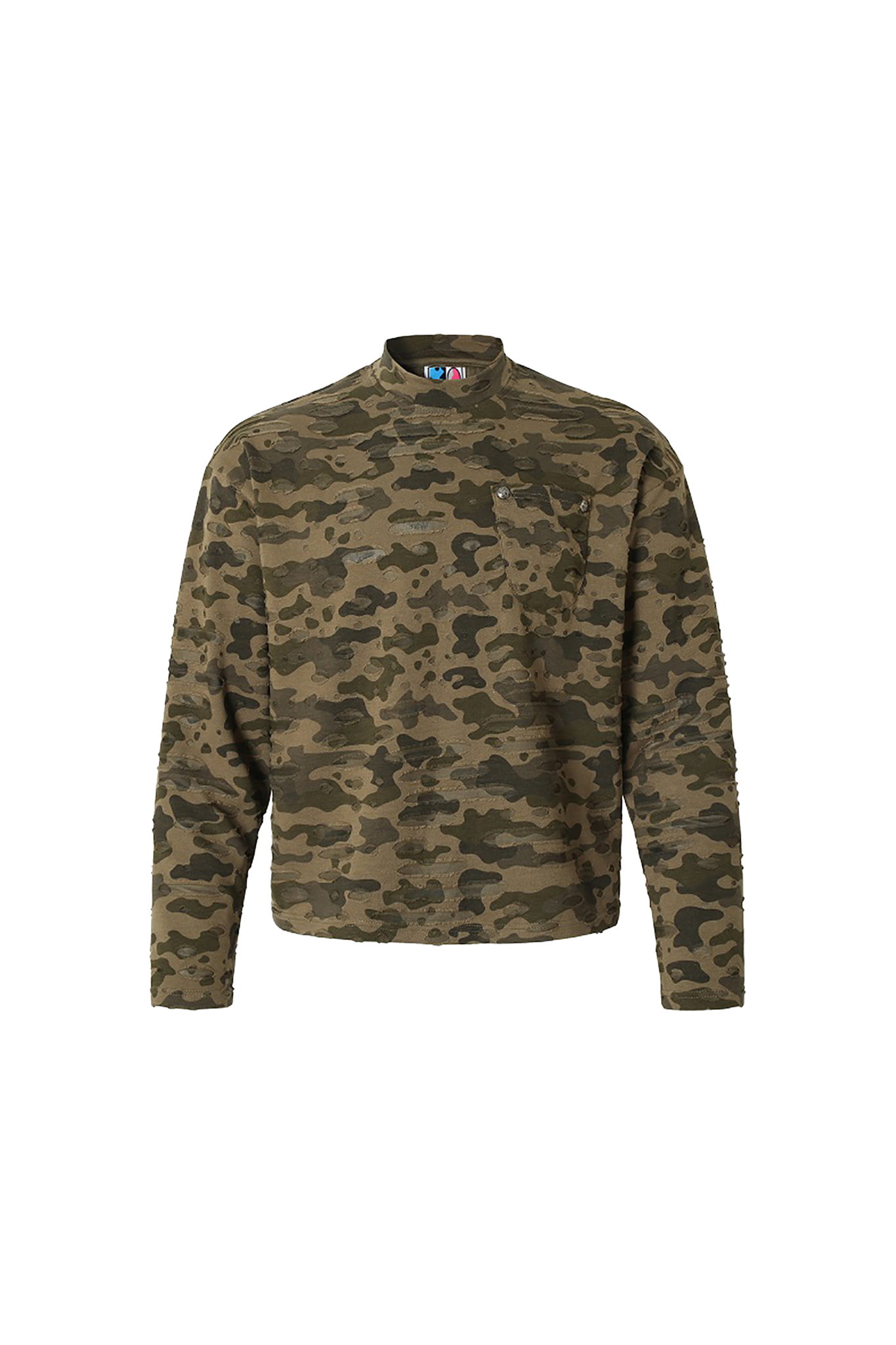 Wormhole Camouflage Pocket Long Sleeve