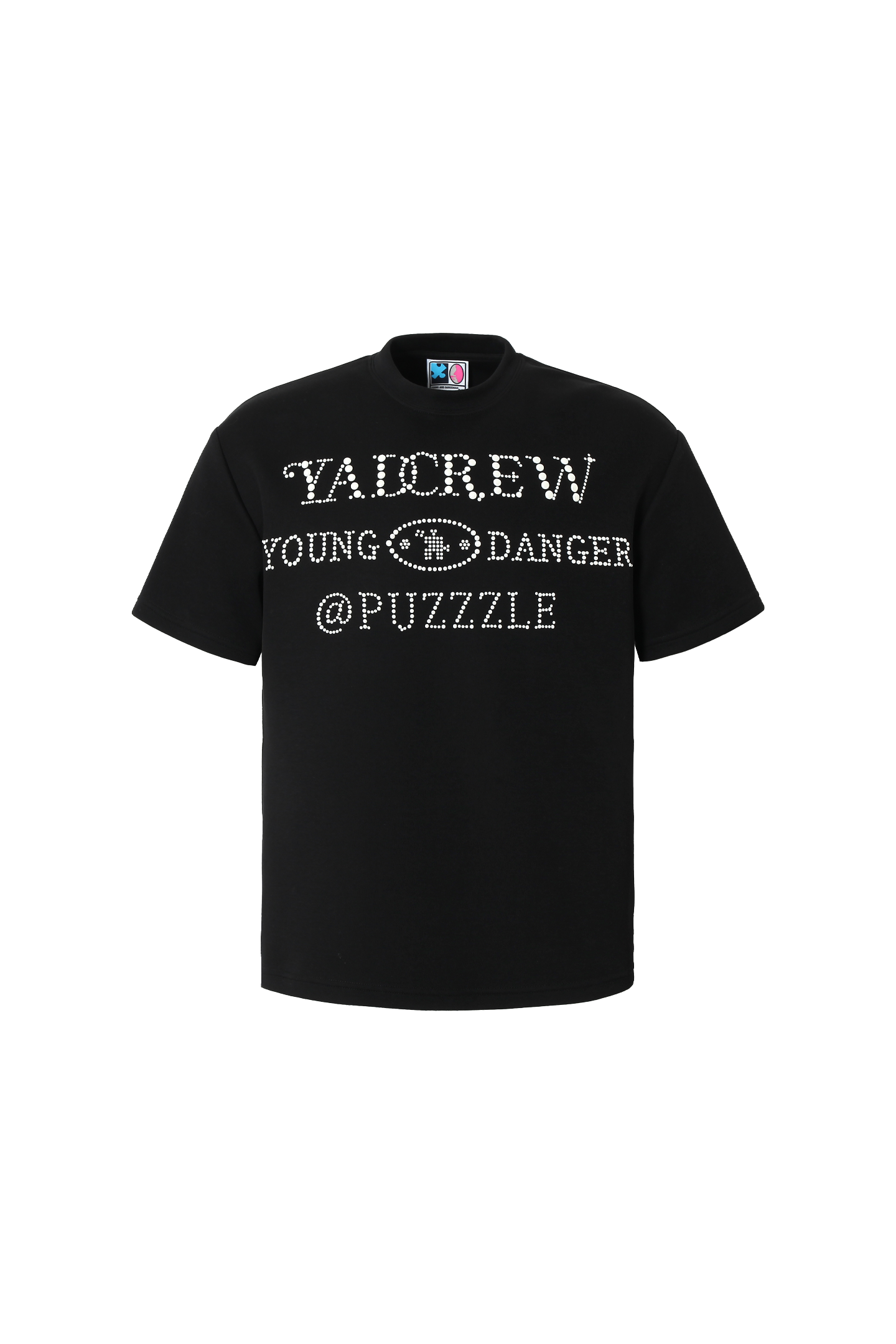 YADcrew | Pearl Typography Short-Sleeved T-shirt - PSYLOS 1, YADcrew | Pearl Typography Short-Sleeved T-shirt, T-Shirt, YADcrew•JAPAN, PSYLOS 1