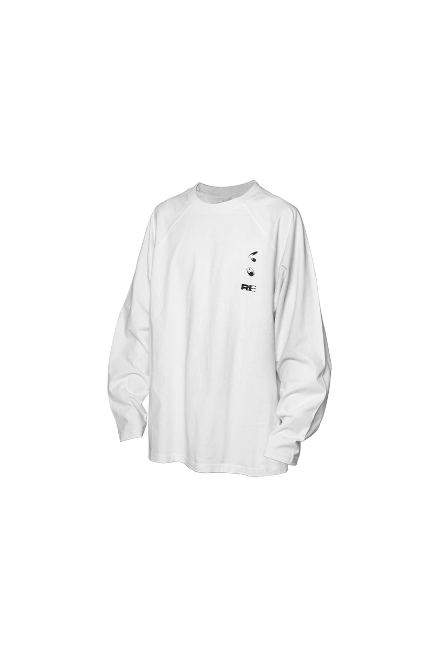 RELABEL丨Two-tone Print Sstructured Long Sleeve T-shirt - PSYLOS 1, RELABEL丨Two-tone Print Sstructured Long Sleeve T-shirt, T-Shirt, RELABEL, PSYLOS 1