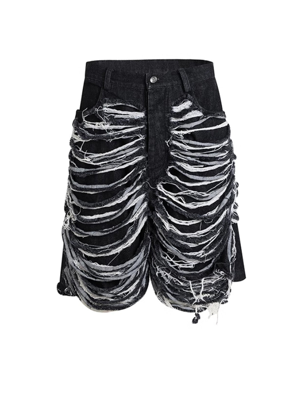 DND4DES丨Slashed Distressed Shorts - PSYLOS 1, DND4DES丨Slashed Distressed Shorts, Shorts, DND4DES•JAPAN, PSYLOS 1