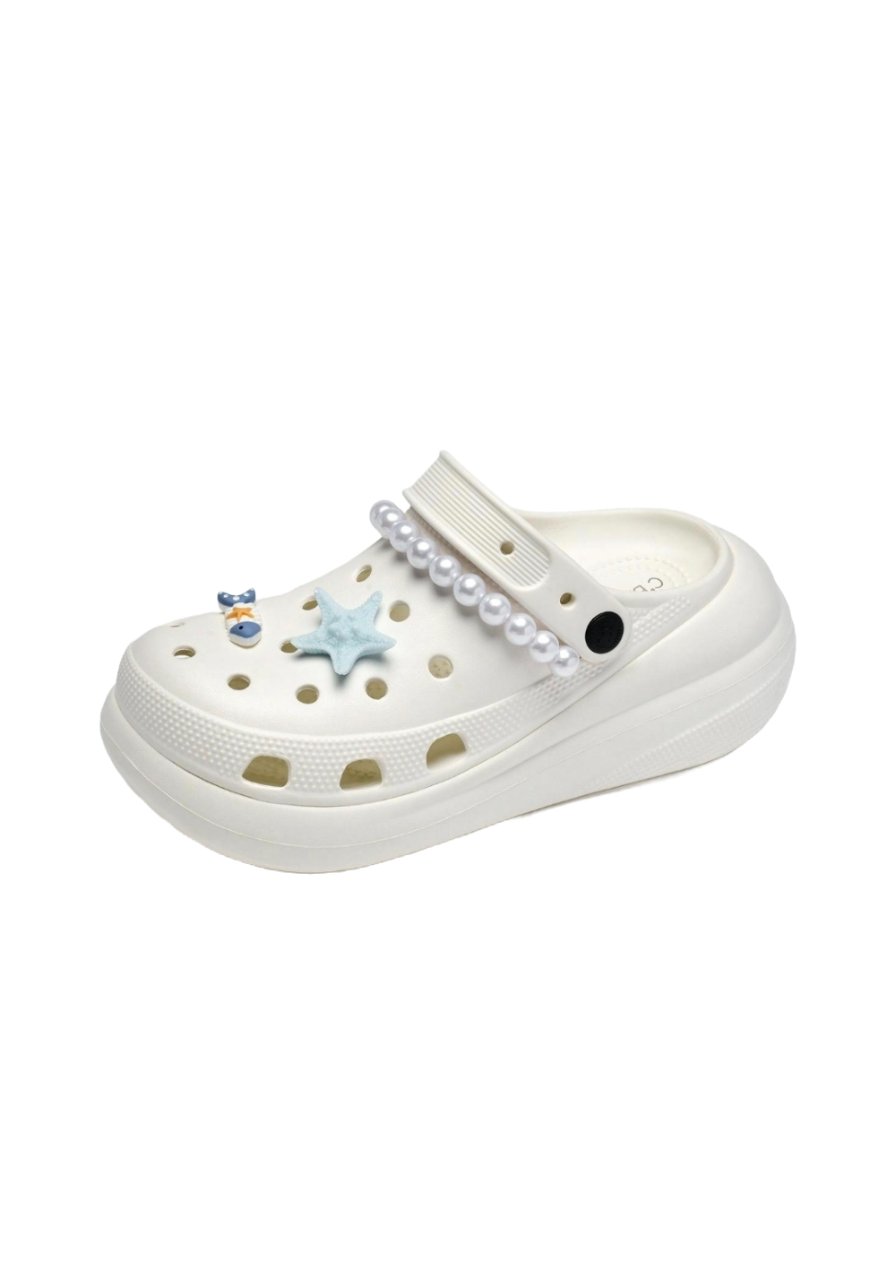 C.BANNER丨Pink Star Hole Shoes - PSYLOS 1, C.BANNER丨Pink Star Hole Shoes, Slippers, C.BANNER, PSYLOS 1