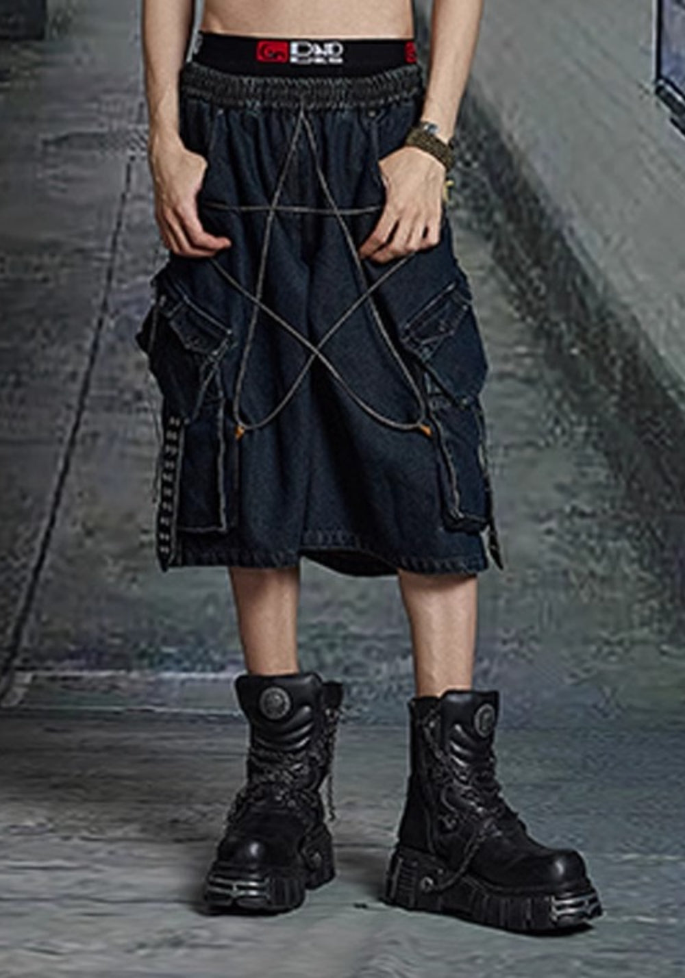 DND4DES丨Five-Point Star Shorts - PSYLOS 1, DND4DES丨Five-Point Star Shorts, Shorts, DND4DES•JAPAN, PSYLOS 1