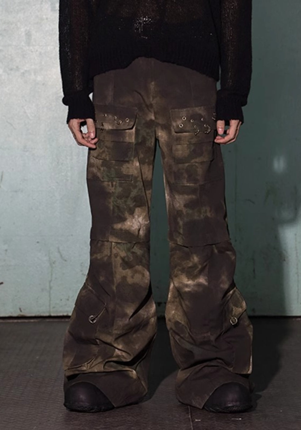 DND4DES丨Mud-Dyed Camouflage Pants - PSYLOS 1, DND4DES丨Mud-Dyed Camouflage Pants, Jeans, DND4DES•JAPAN, PSYLOS 1