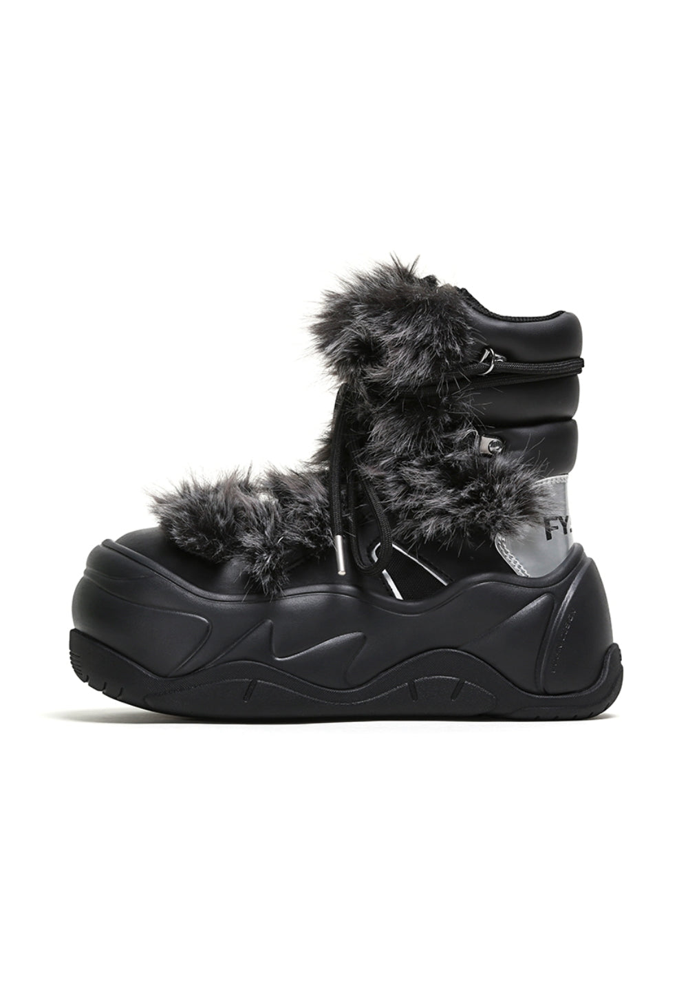 FYSPR丨6-Inch Fuzzy Platform Snow Boots - PSYLOS 1, FYSPR丨6-Inch Fuzzy Platform Snow Boots, Boots, FYSPR•JAPAN, PSYLOS 1