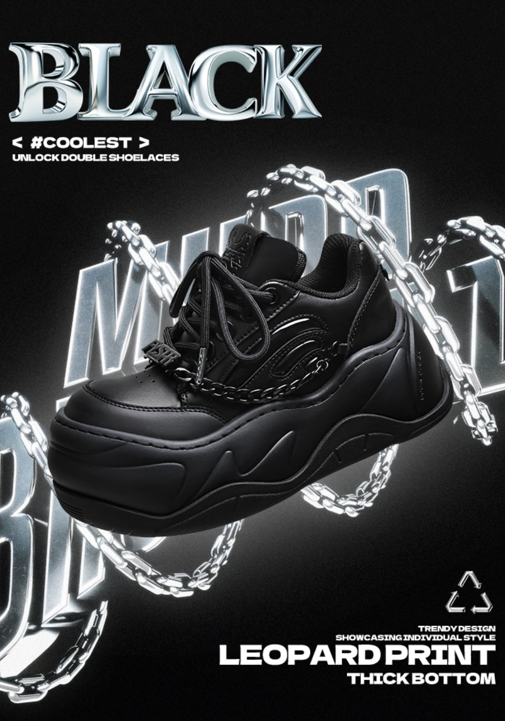 FYSPR丨WiFi Chunky Leg-Wrap Sneakers - PSYLOS 1, FYSPR丨WiFi Chunky Leg-Wrap Sneakers, Chunky Sneakers, FYSPR•JAPAN, PSYLOS 1