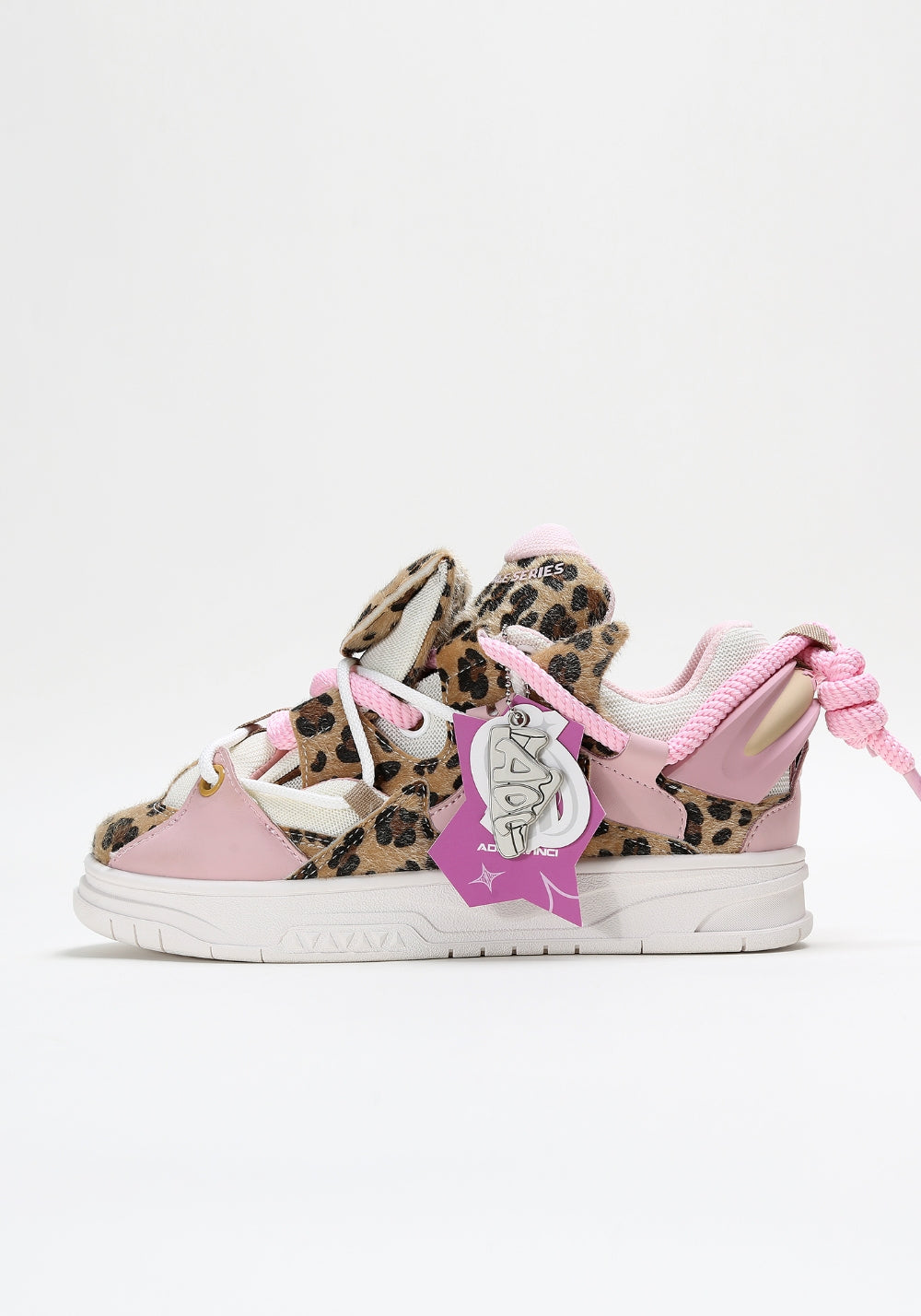 ADC丨Whale Series Platform Streetwear Sneakers – Pink - PSYLOS 1, ADC丨Whale Series Platform Streetwear Sneakers – Pink, Chunky Sneakers, ADC, PSYLOS 1