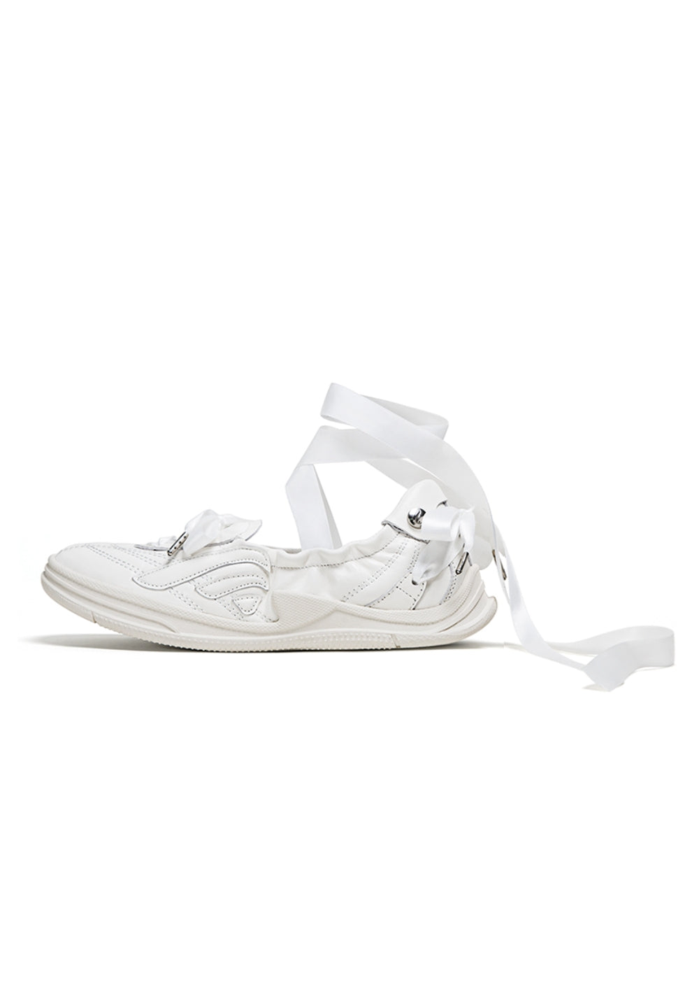 FYSPR丨Lambskin Ballet Ribbon Flat Shoes - PSYLOS 1, FYSPR丨Lambskin Ballet Ribbon Flat Shoes, Retro Trainers, FYSPR•JAPAN, PSYLOS 1