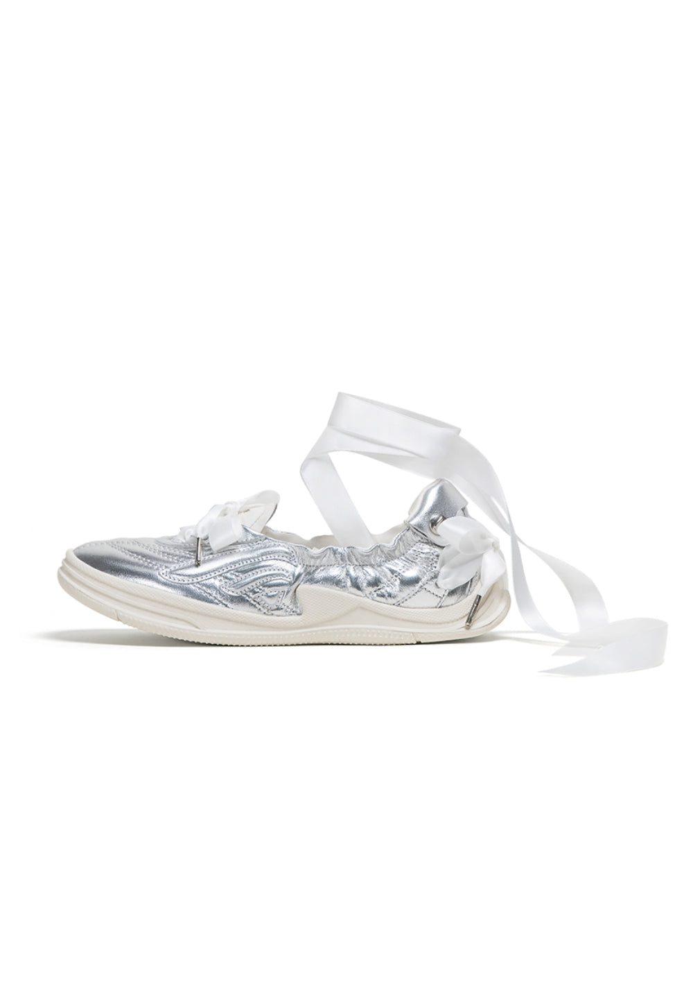 FYSPR丨Lambskin Ballet Ribbon Flat Shoes - PSYLOS 1, FYSPR丨Lambskin Ballet Ribbon Flat Shoes, Retro Trainers, FYSPR•JAPAN, PSYLOS 1