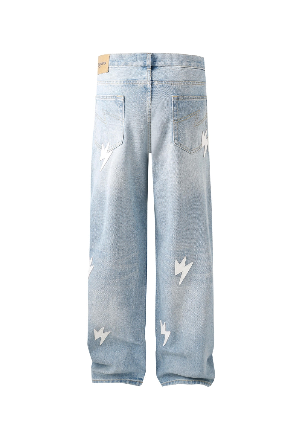 AMEXNOCAP丨White Lightning Washed Jeans - PSYLOS 1, AMEXNOCAP丨White Lightning Washed Jeans, Jeans, AMEXNOCAP, PSYLOS 1