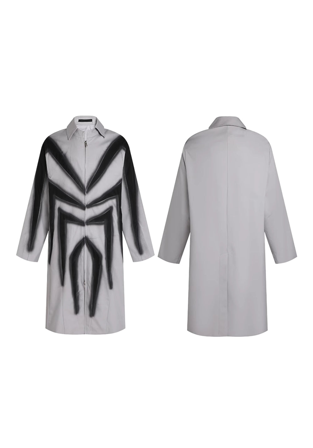 DND4DES丨Spider Print Trench Coat - PSYLOS 1, DND4DES丨Spider Print Trench Coat, Coat, DND4DES•JAPAN, PSYLOS 1