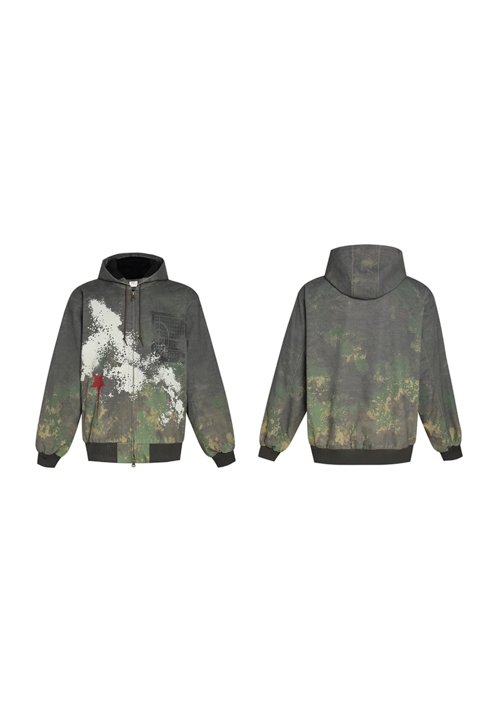 DND4DES丨Red Star Camo Jacket - PSYLOS 1, DND4DES丨Red Star Camo Jacket, Jacket, DND4DES•JAPAN, PSYLOS 1